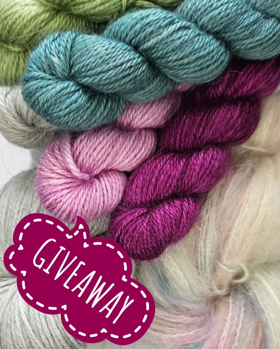 🎉 A big ' THANK YOU' giveaway🎉

I still cannot believe that I have more than 2000 followers 🩷. 

And as a follower, you also know that I don't post that often (maybe not the best marketing strategy 🫣🤣, but if I am busy with either yarn dyeing, d