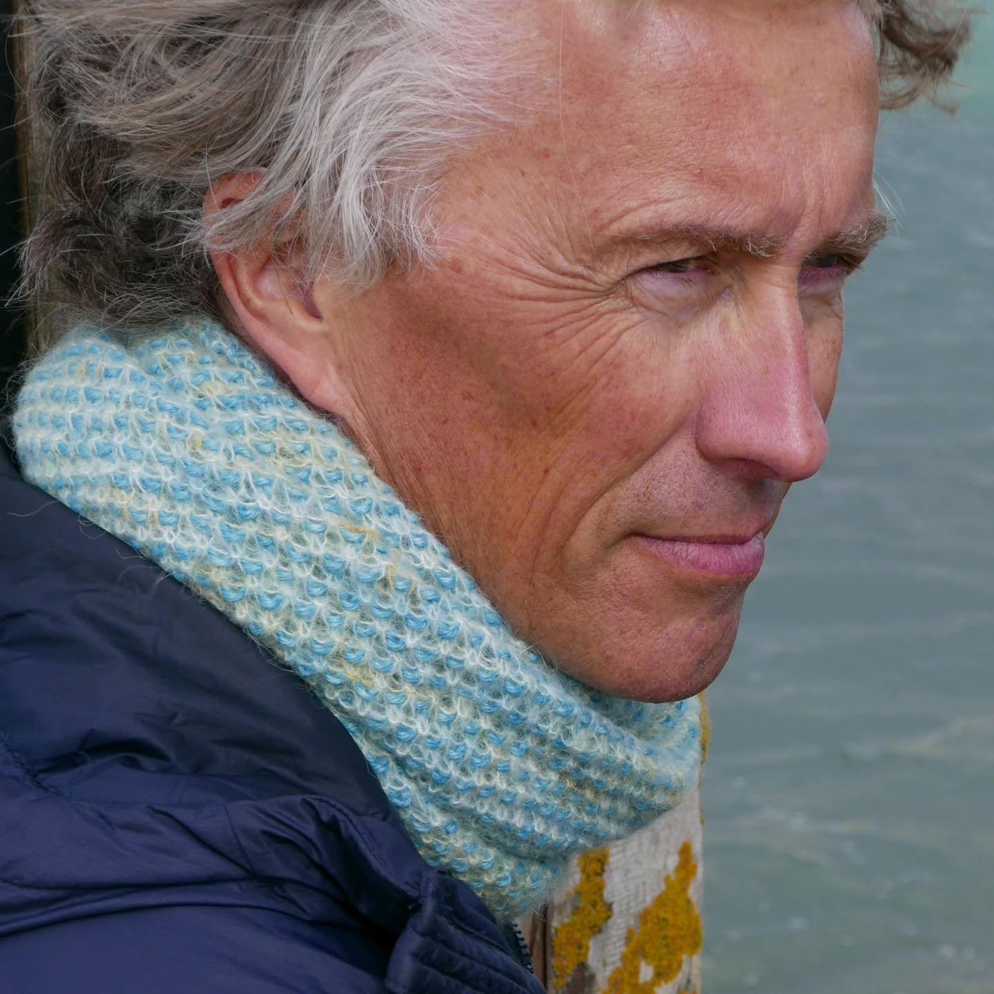 💫🐚 New pattern 🐚💫

The 'Nautilus Shawl' - no purl in sight - 

The Nautilus Shawl is inspired  by the Nautilus shell - nature's quiet masterpiece. Shimmering layers of turquoise and iridescent  rainbow tones echo the shell's luminous shine. Like 