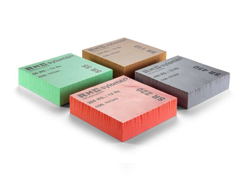 VIBRA Suelo Tacos Sylomer