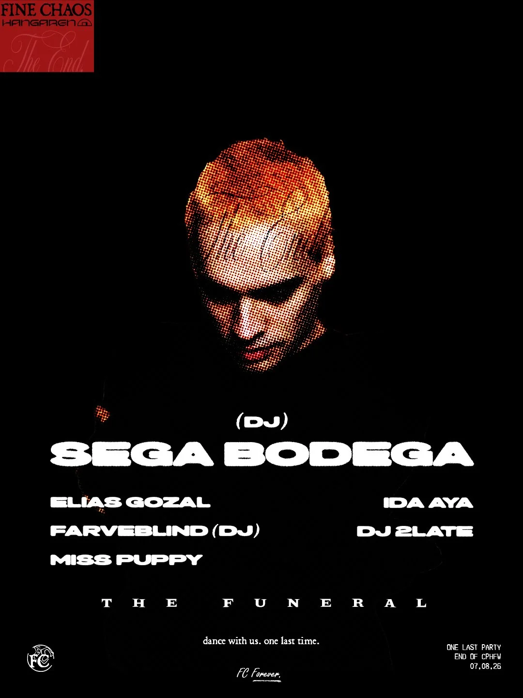 FINE CHAOS x Hangaren 'The Funeral' CPHFW Closing Party