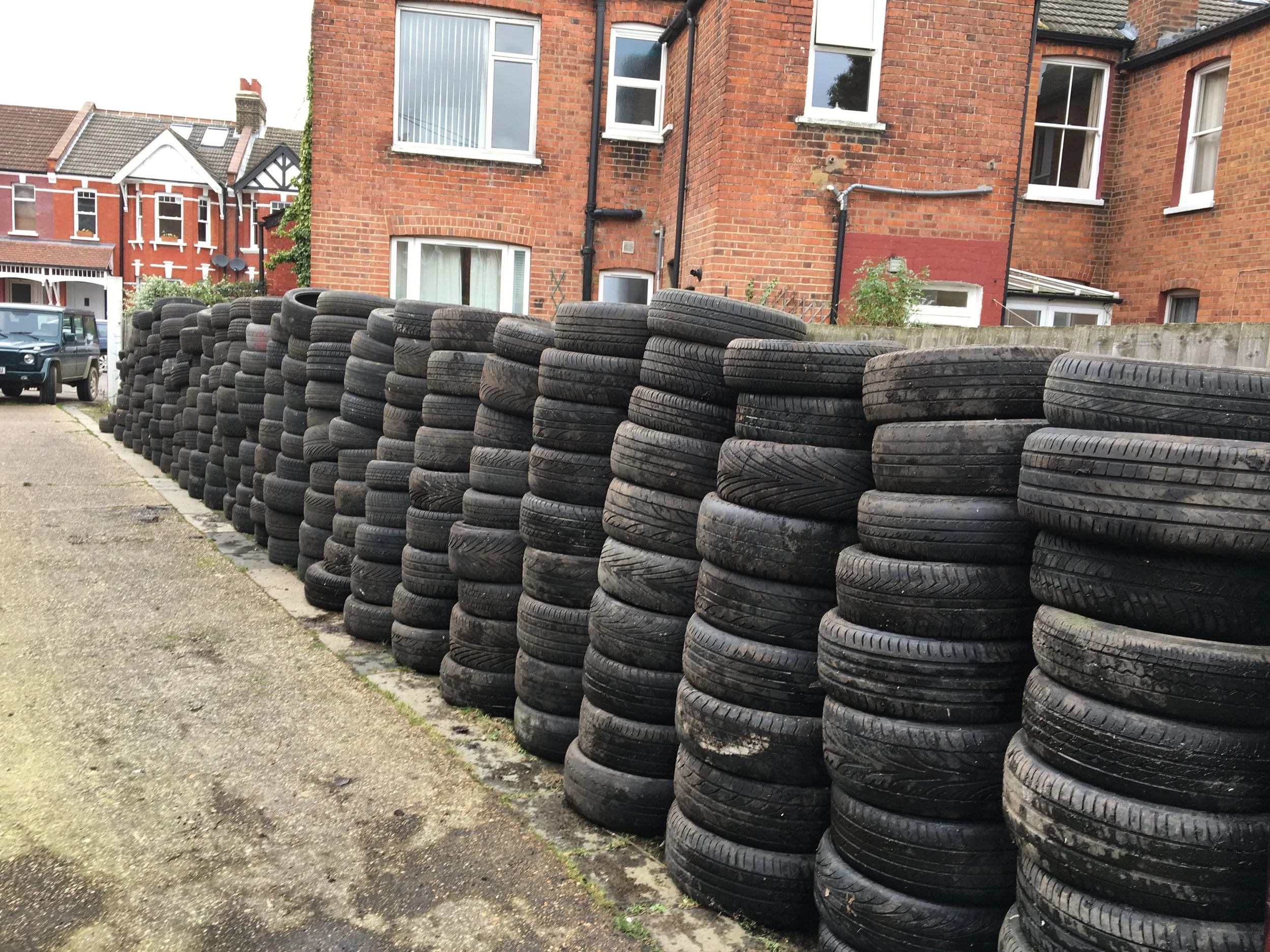 30 skips of rubbish, 4 MOT failures and 500 tyres removed from site!
