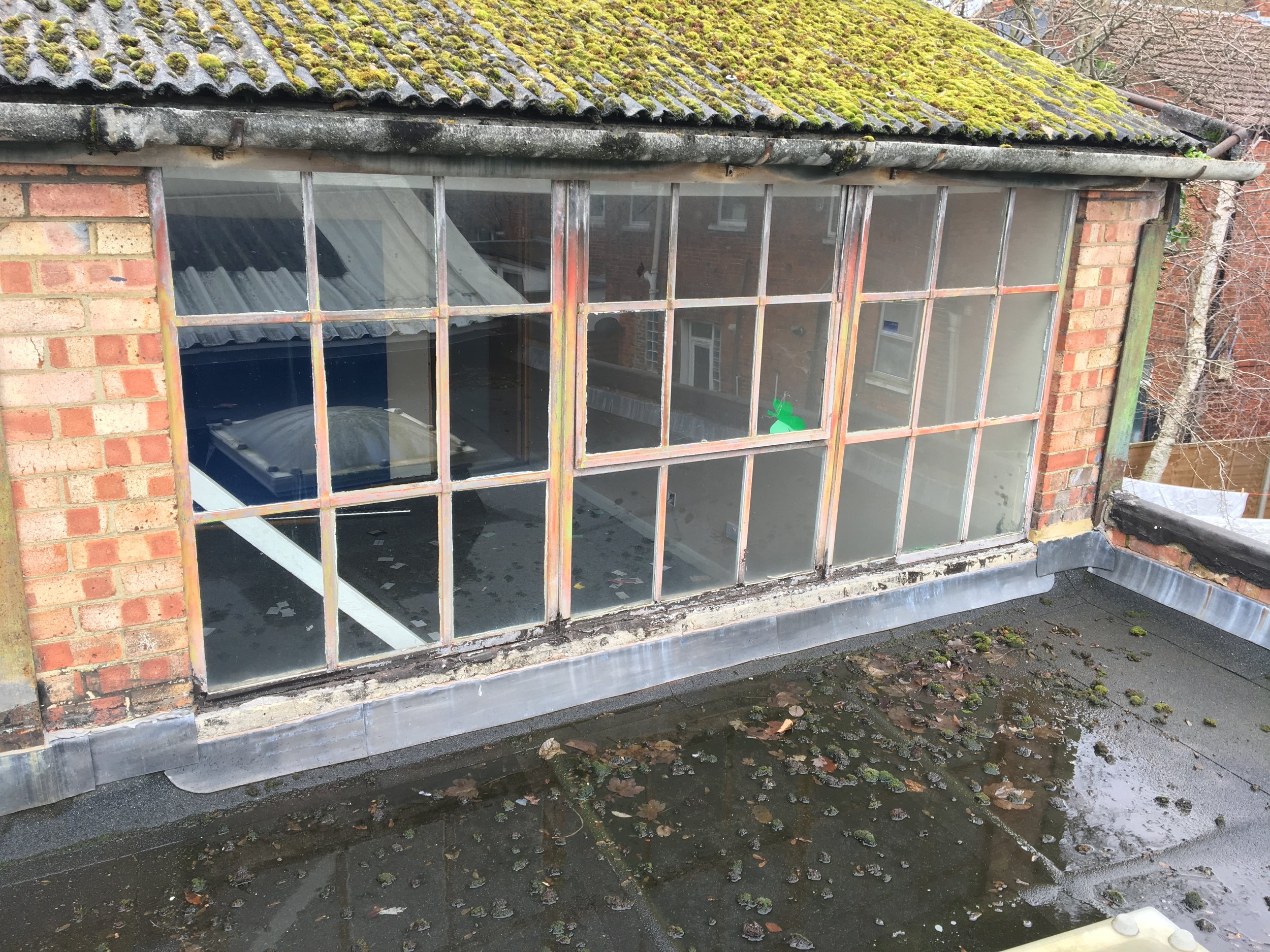 Beautiful crittal windows will all be saved and re-used 