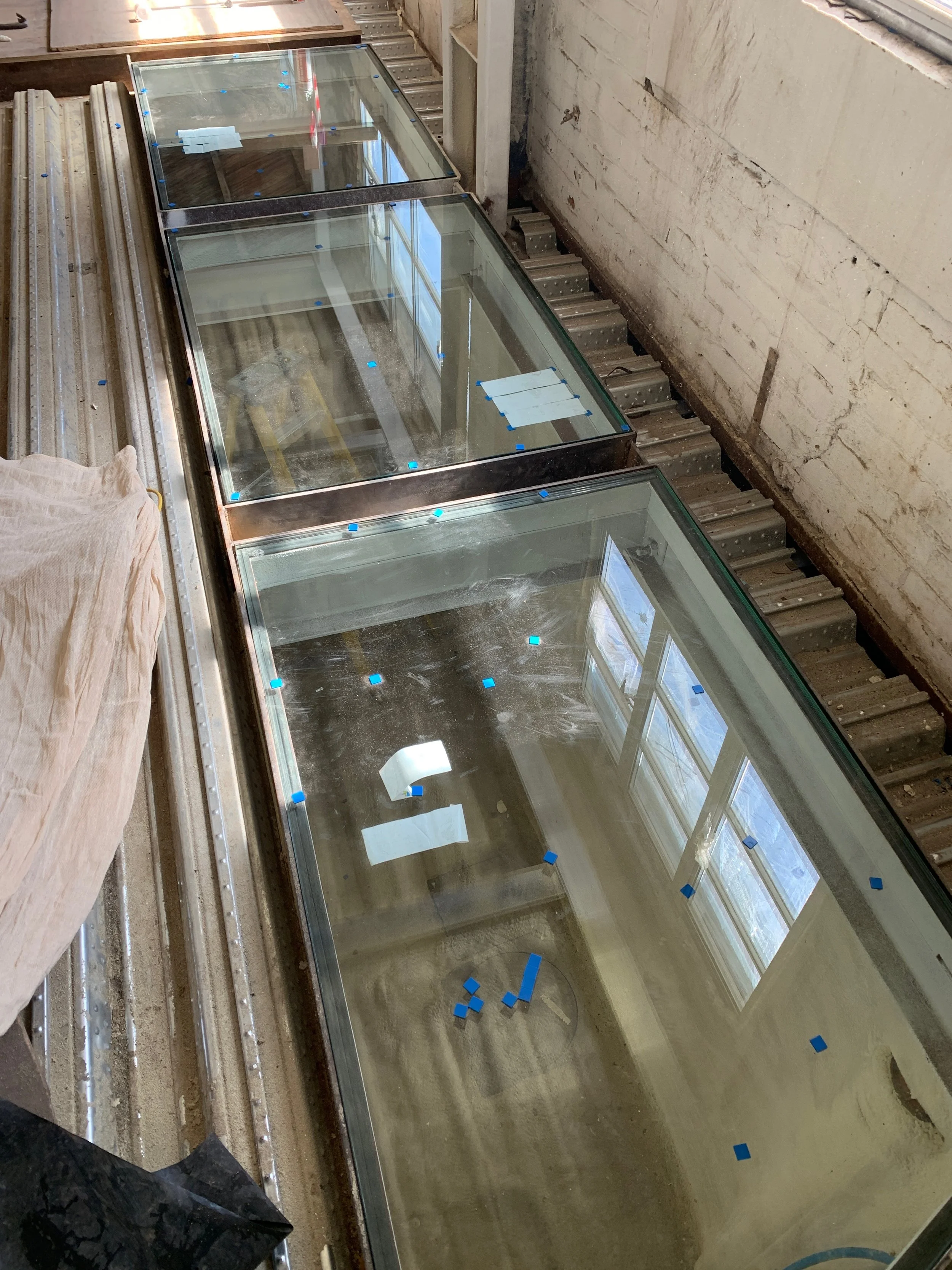 33mm toughened glass arrives 