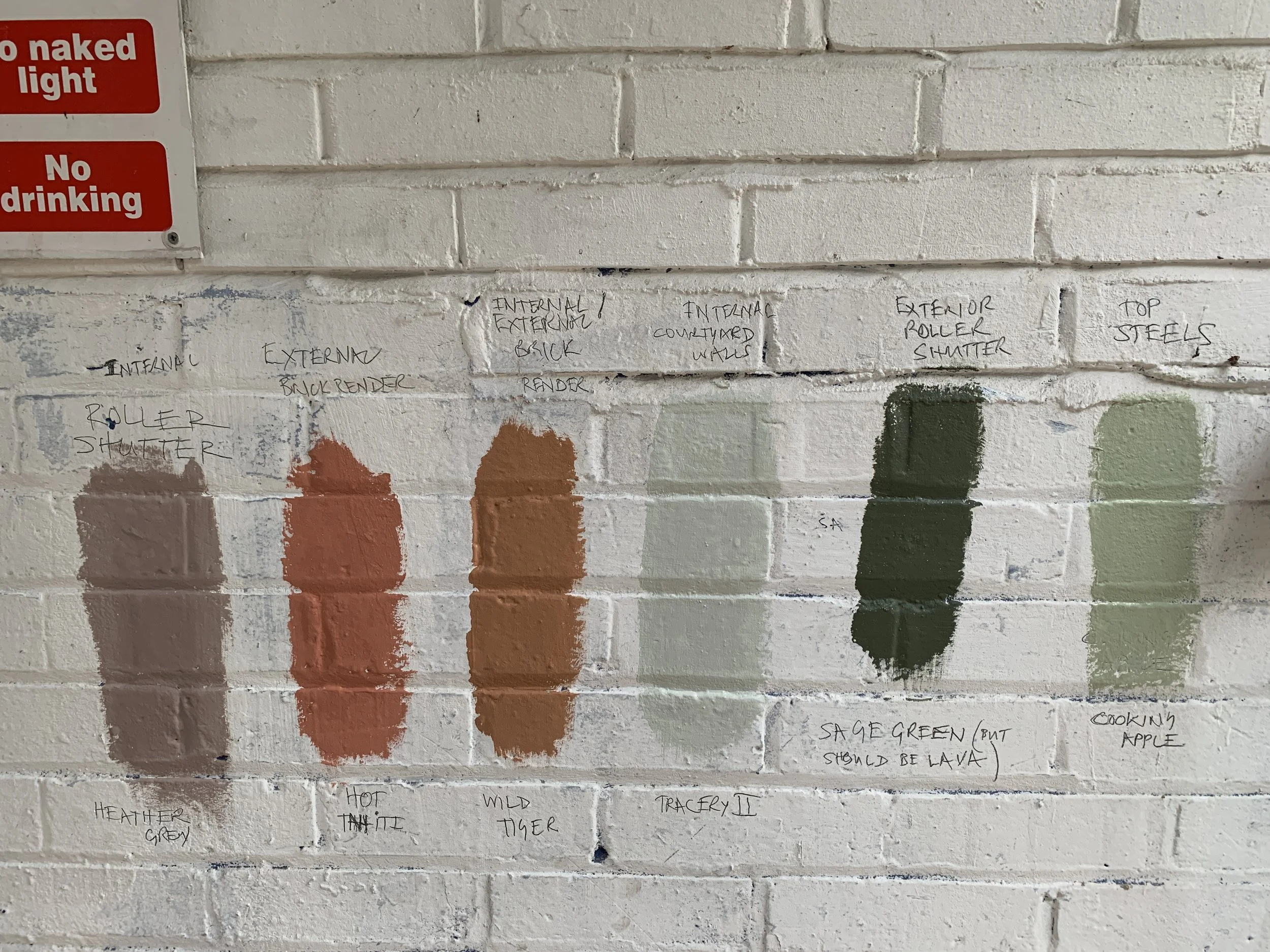 Paint samples - Votes please!