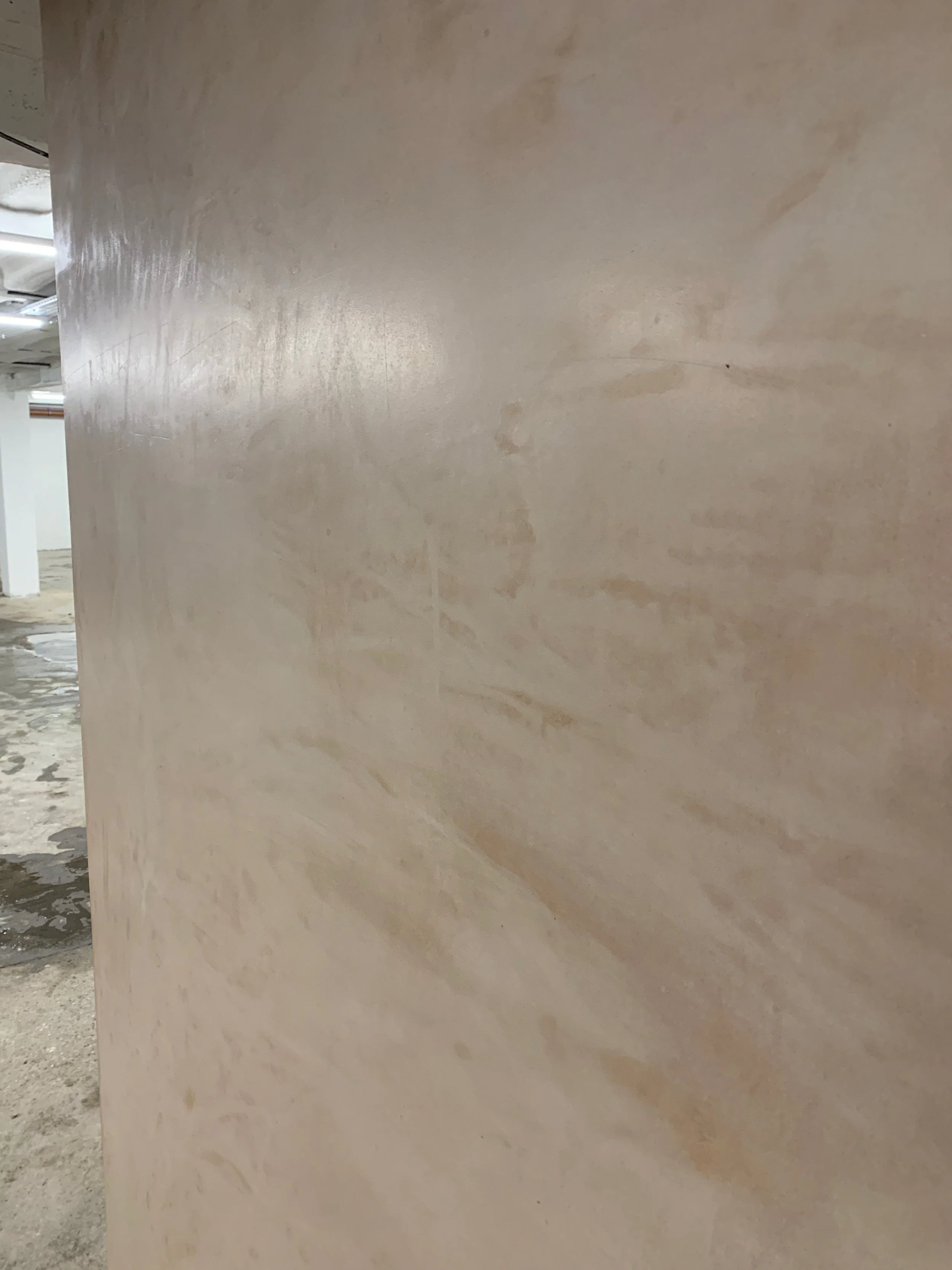 Everyone loving the plastering &amp; PVA (Poly Vinyl Acetate = rubbery synthetic polymer)