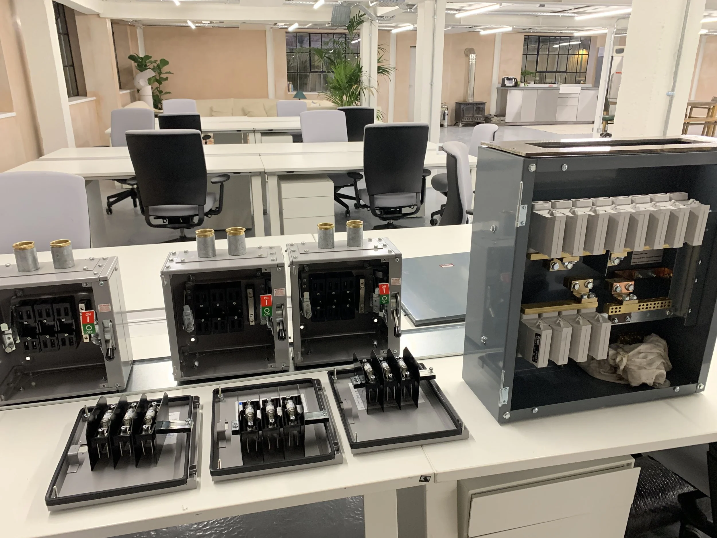 Nice to see proper British engineering on our main fuse boards c/o Ryfield and Eaton