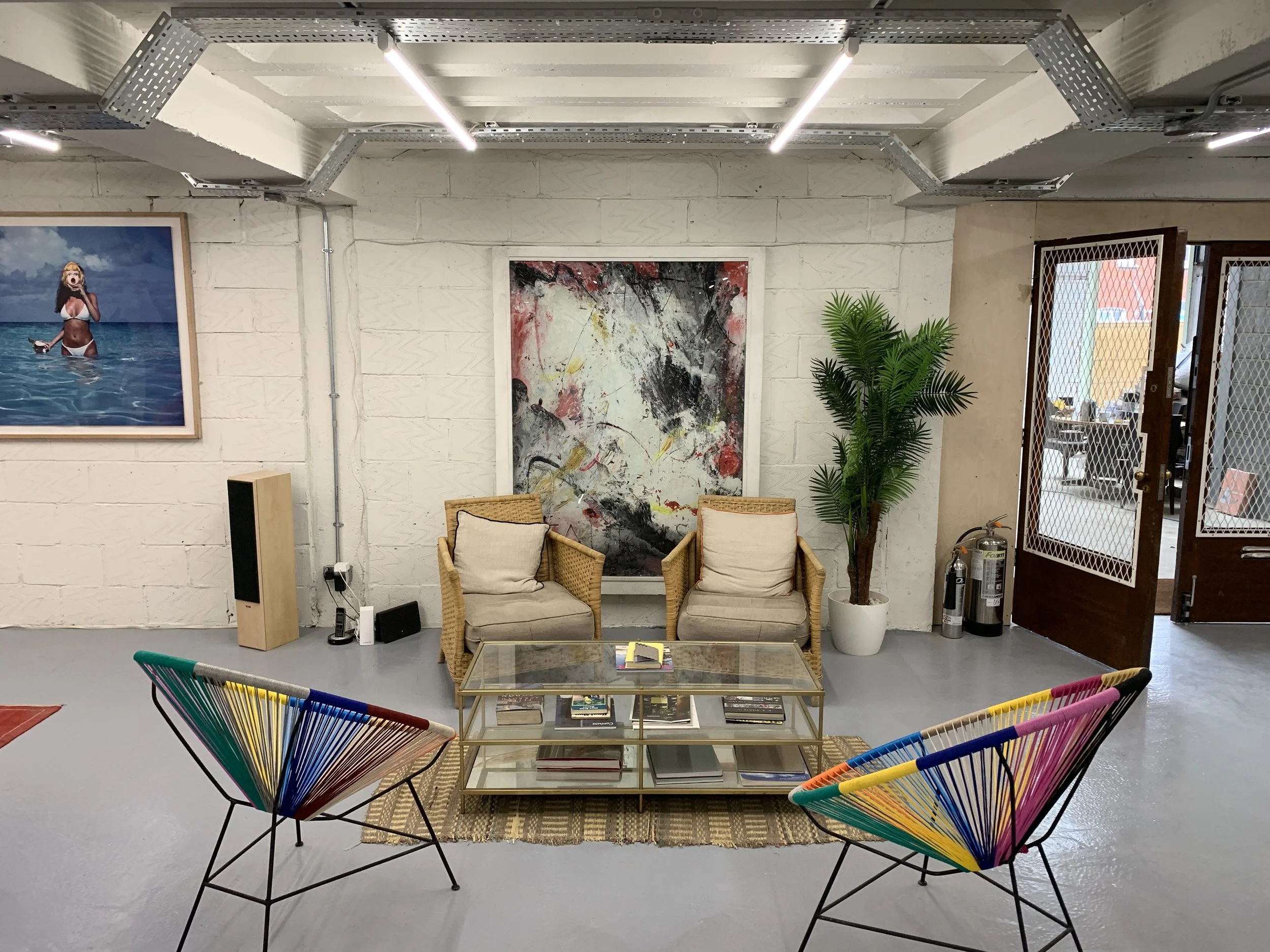 Our leftfield reception!