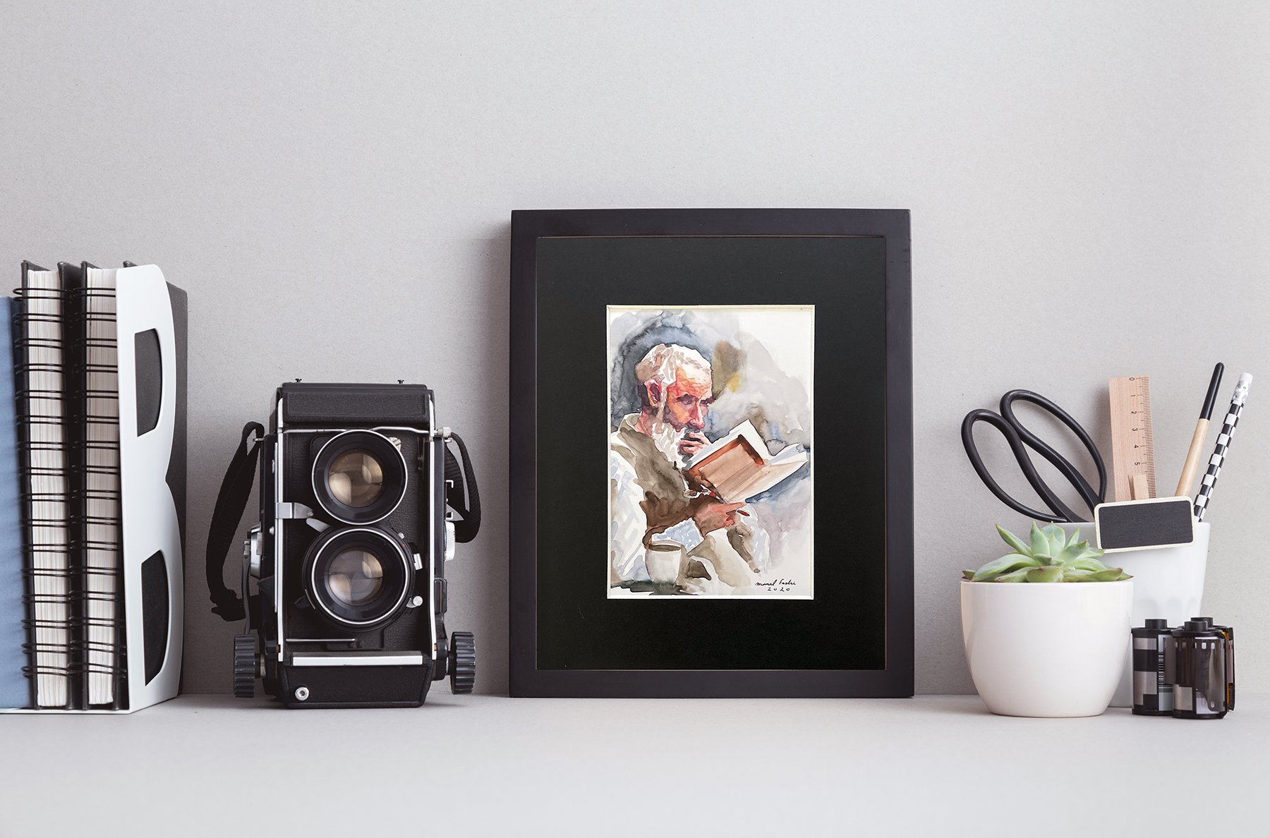 oldmanreading_10x8_frame.jpg