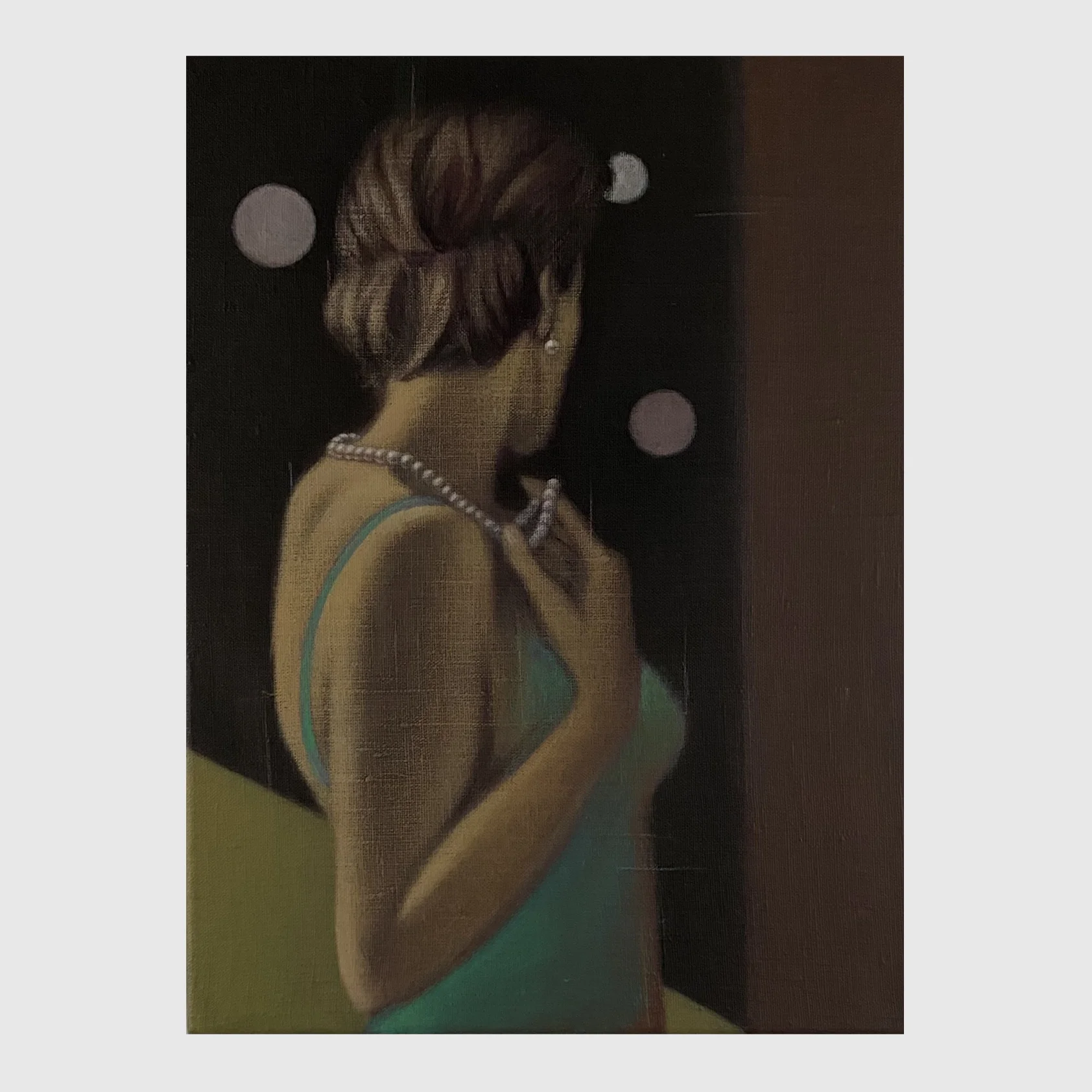 Through the knots of former days (12x16)