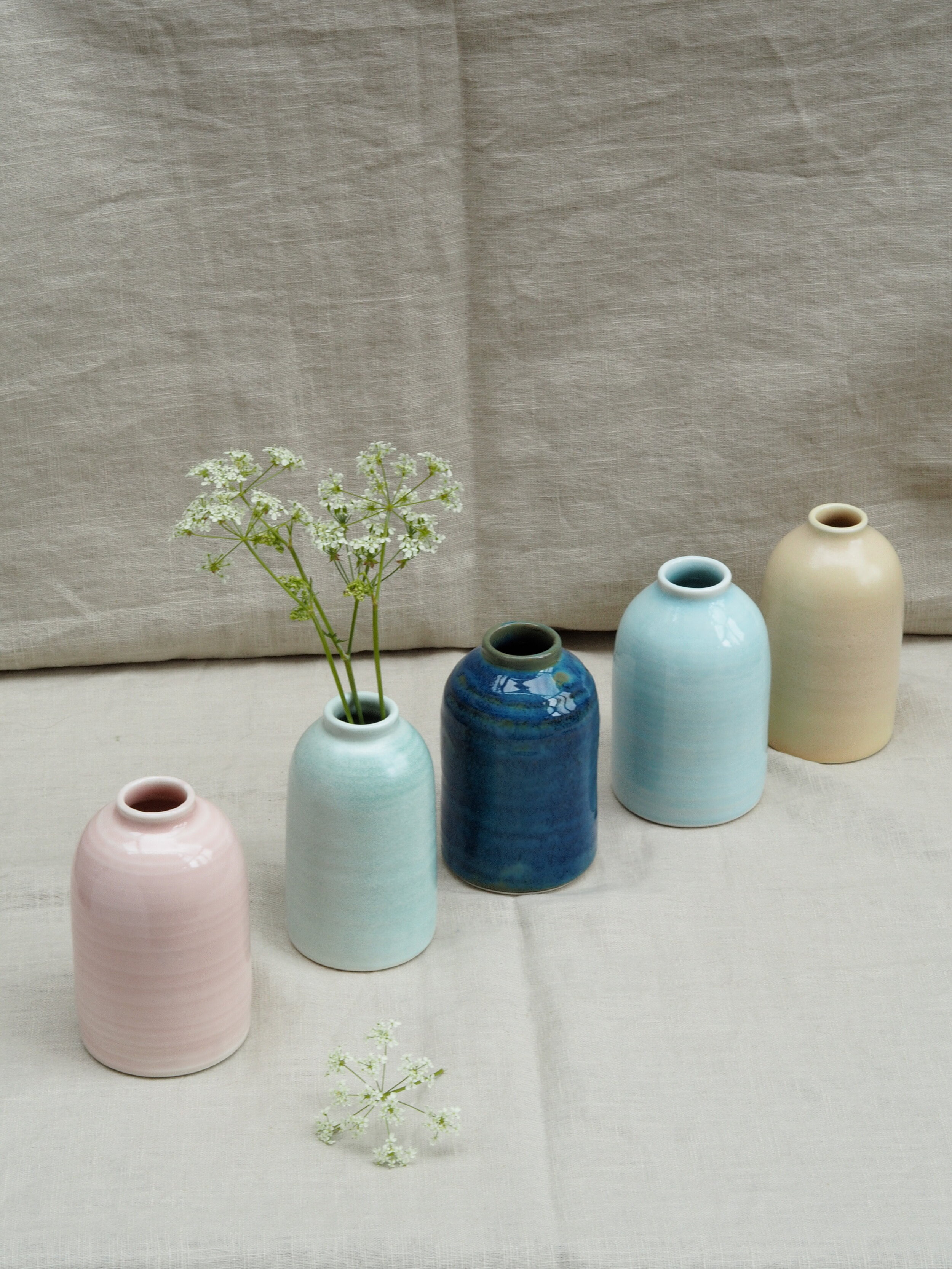 milk bottle vase