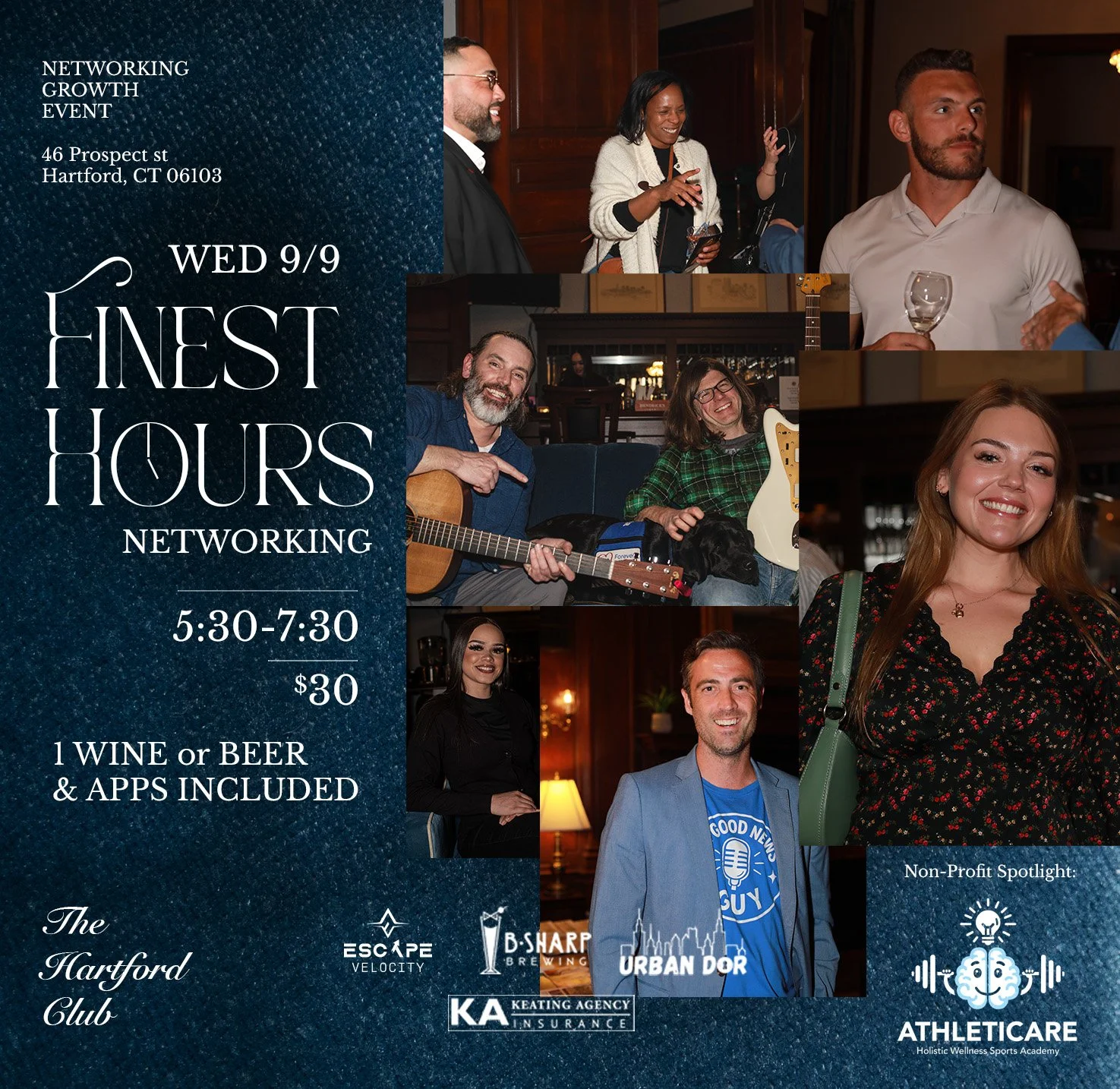 September 9 - Finest Hours Networking