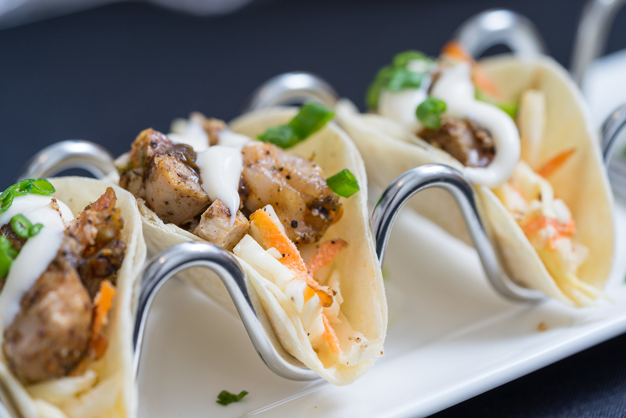 Tacos - Jerk or BBQ Chicken