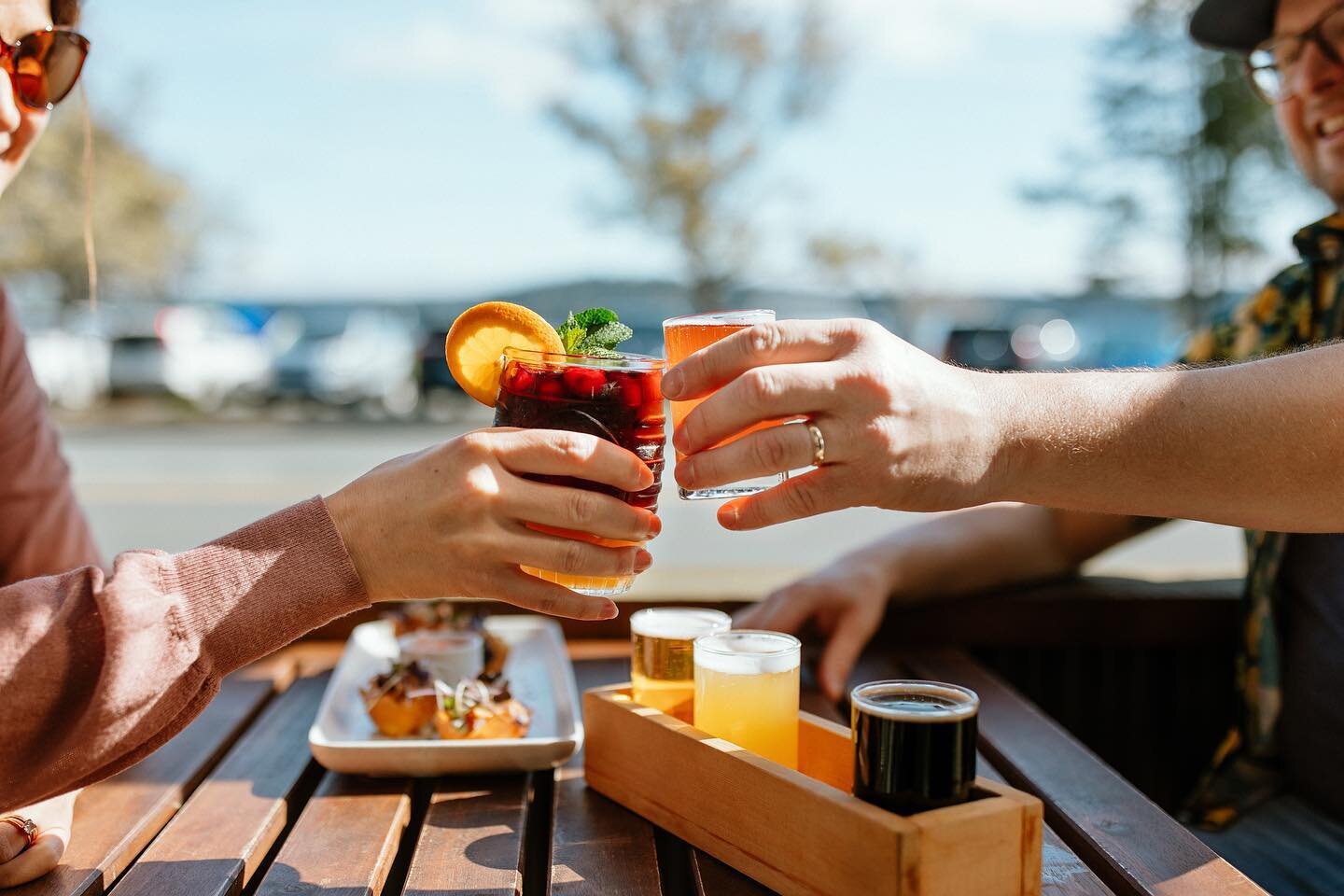 Happy Friday everyone! It's finally a beautiful day and our patio is open! Come enjoy the sunshine with us while you sip on your favorite drink and indulge in some delicious bites.

There's nothing better than kicking off the weekend with good compan