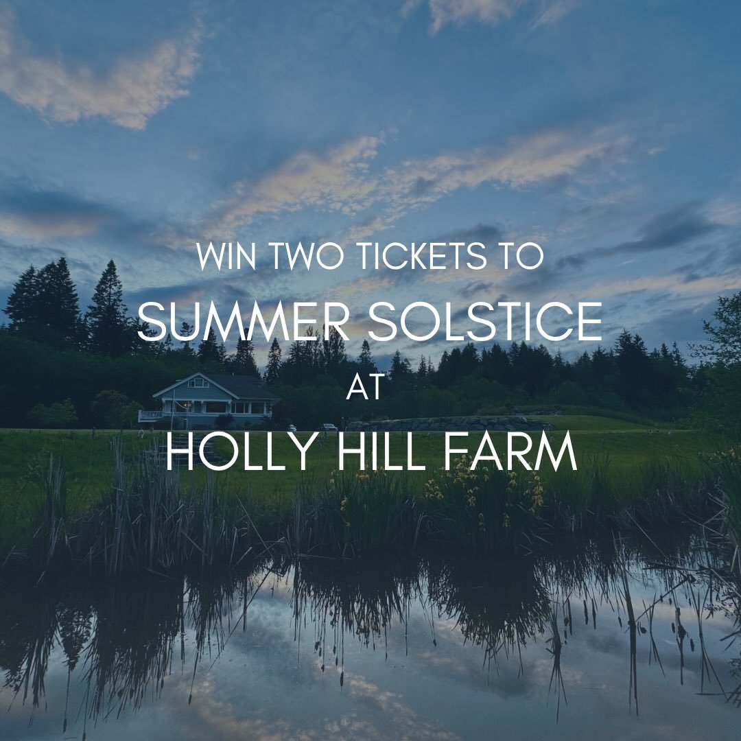 🌞✨ SUMMER SOLSTICE GIVEAWAY ✨🌞

We&rsquo;re giving away 2 tickets to our Summer Solstice event at Holly Hill Farm on Saturday, June 20! 🤍

This event is all about community, connection, and celebrating the start of summer with good company.

For y