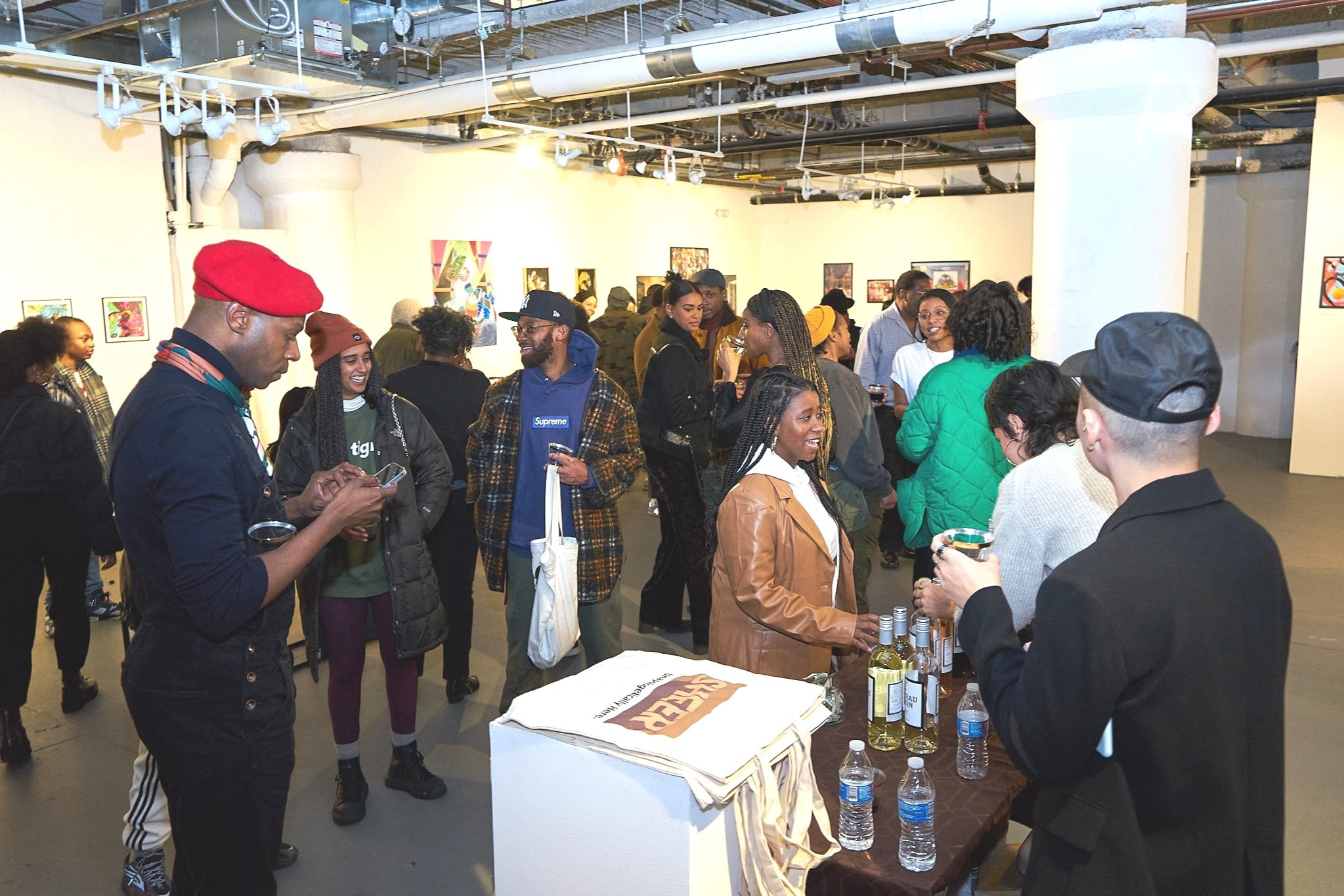 CREATIVES CAME TOGETHER IN BROOKLYN TO CELEBRATE THE OPENING OF