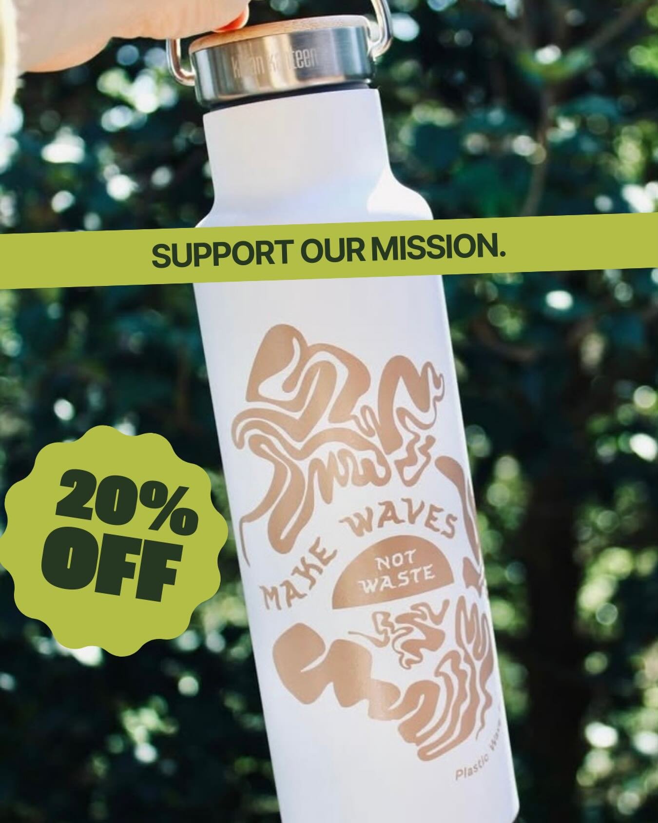 As we rebrand, we&rsquo;re celebrating our past and welcoming what&rsquo;s next. Enjoy a sale on our remaining merchandise from previous designs&mdash;proceeds support our mission and ensure that nothing goes to waste. 🌊🌍

Send us a DM if you&rsquo