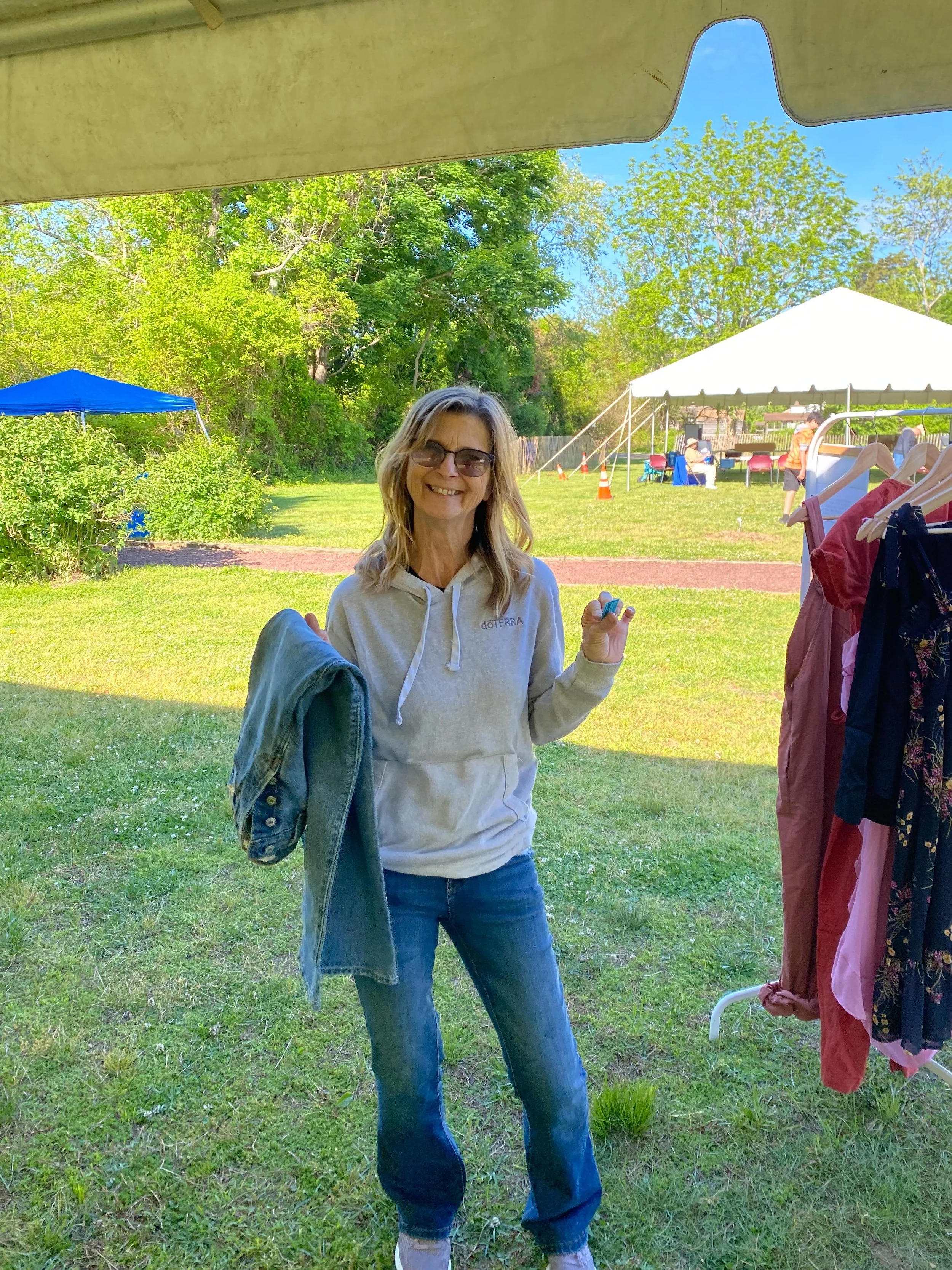 We had a great weekend at the Brick Green Fair- giving new life to secondhand clothing &amp; making new friends! 
💚♻️👖

Lots of pre-loved goodies were exchanged, while the remaining clothing items were donated to an organization local to Ocean Coun