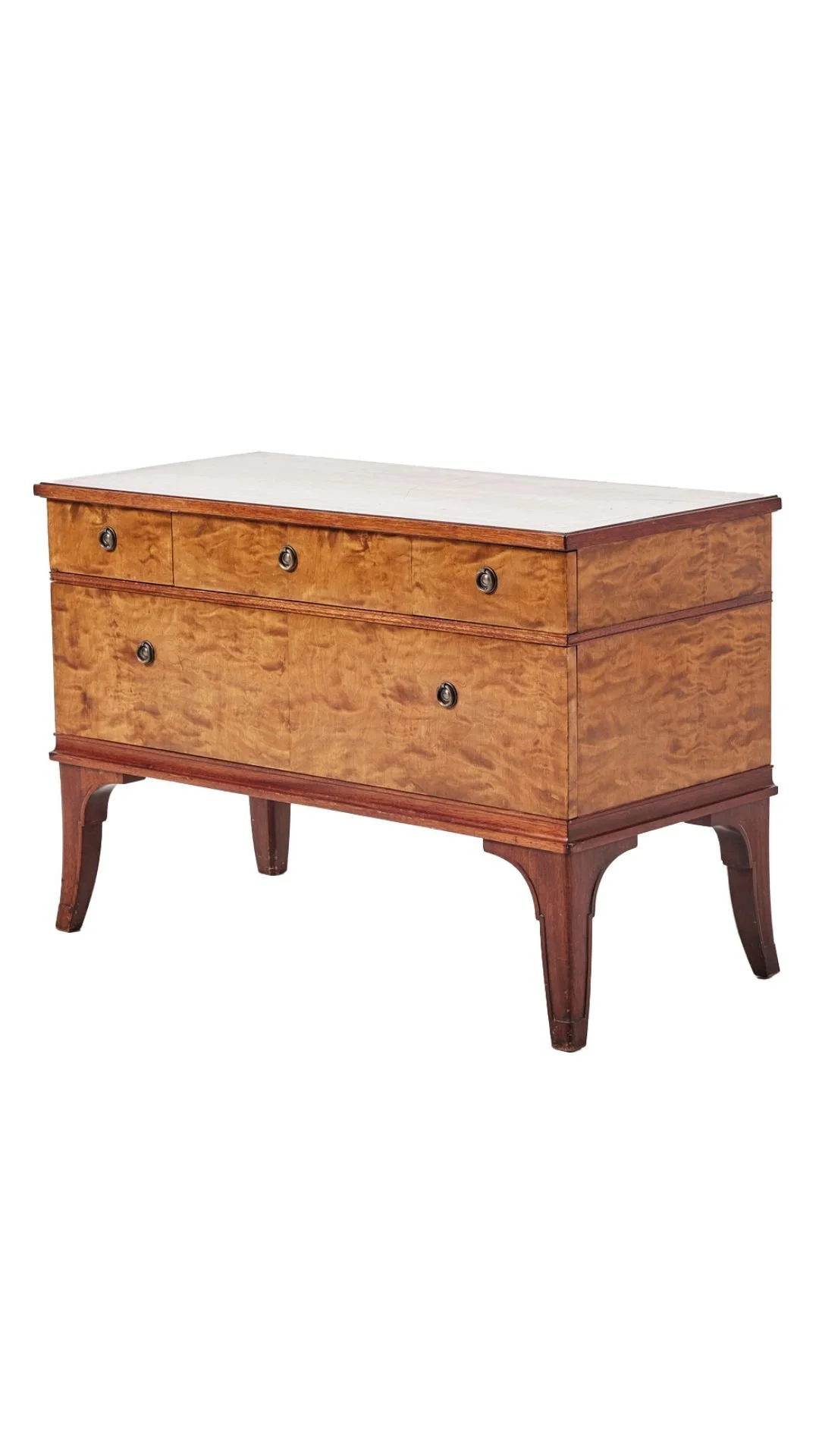 A Swedish Grace-Period Chest of Drawers by Upsala Möblerings AB, 1937