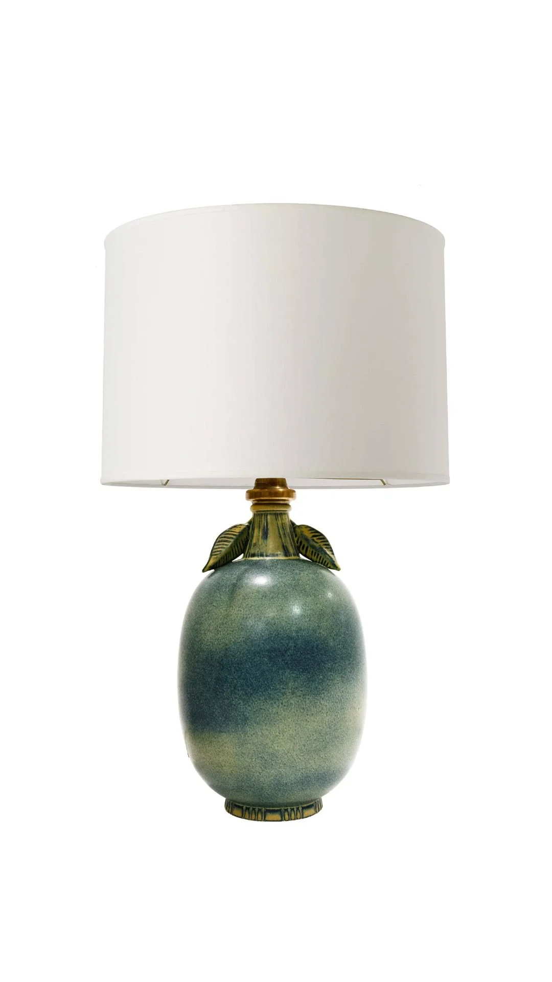 A Ceramic Table Lamp by Gunnar Nylund