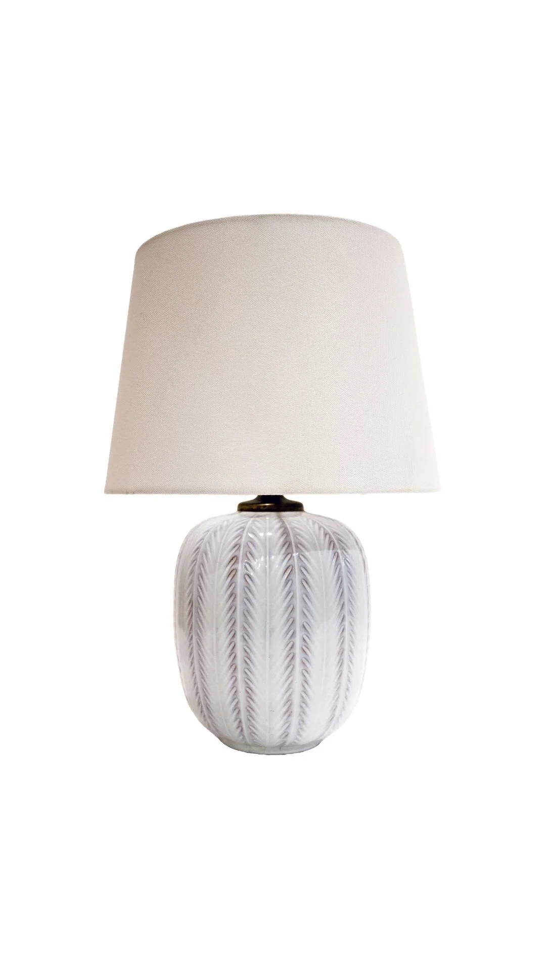 A Glazed Earthenware Table Lamp by Anna-Lisa Thomson