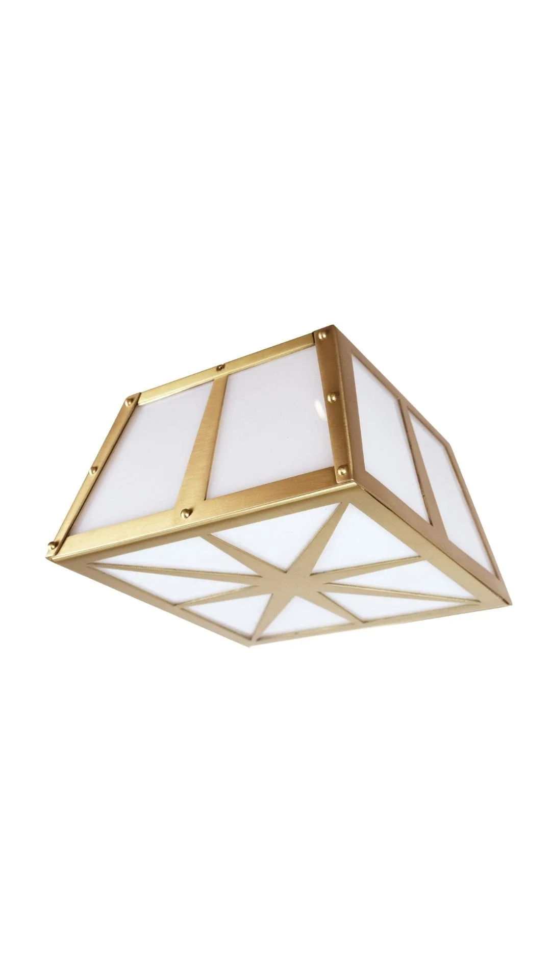 The Mini Compass Flush Mount