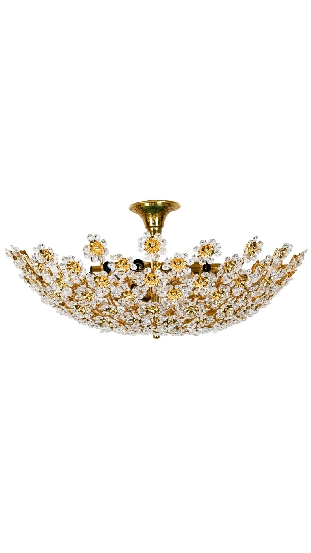 A Large Bagues-Style Semi-Flush Mount