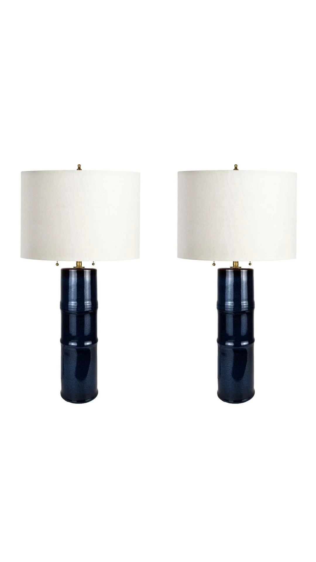 A Pair of Swedish Rörstrand Ceramic Table Lamps