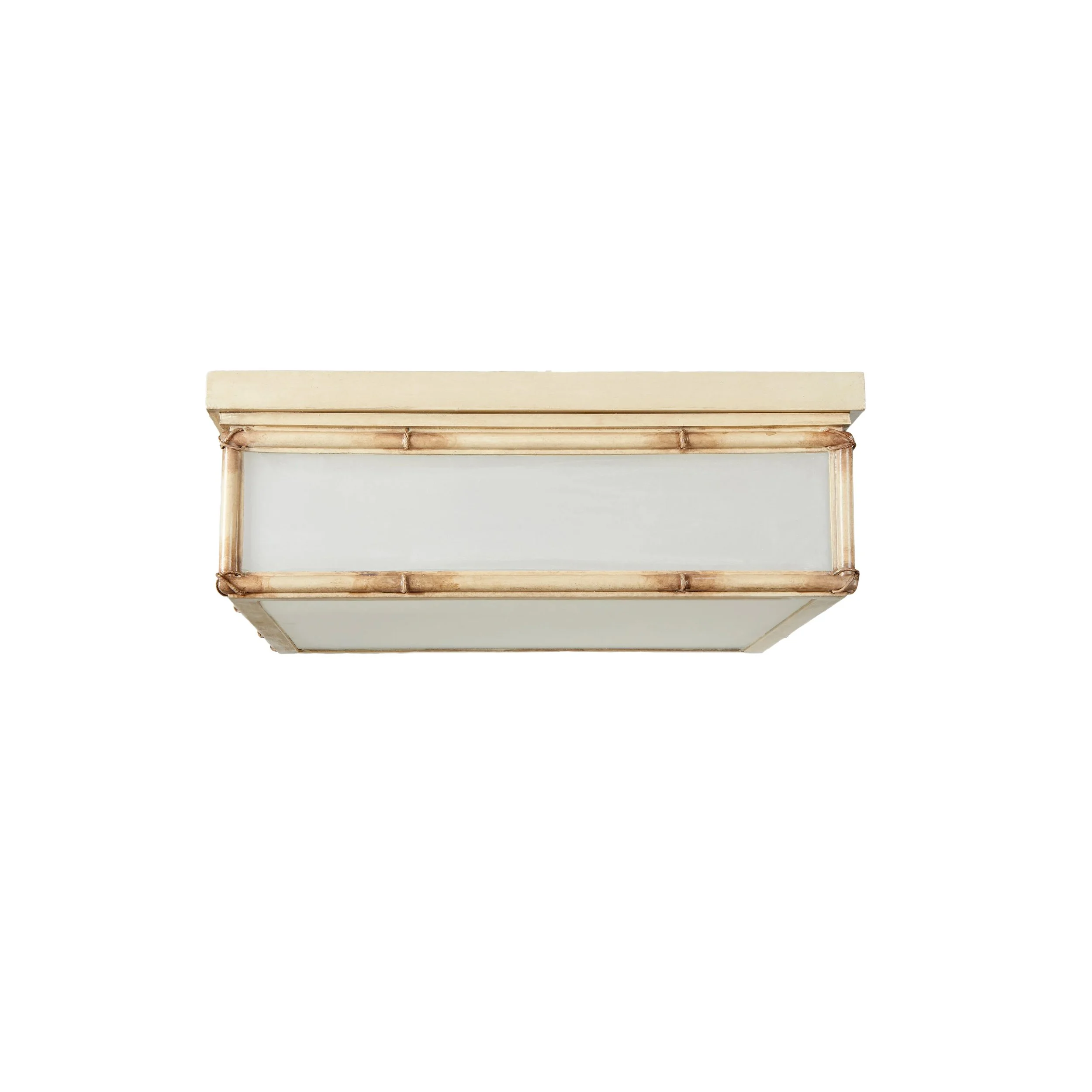 The Celeste Bamboo Flush Mount