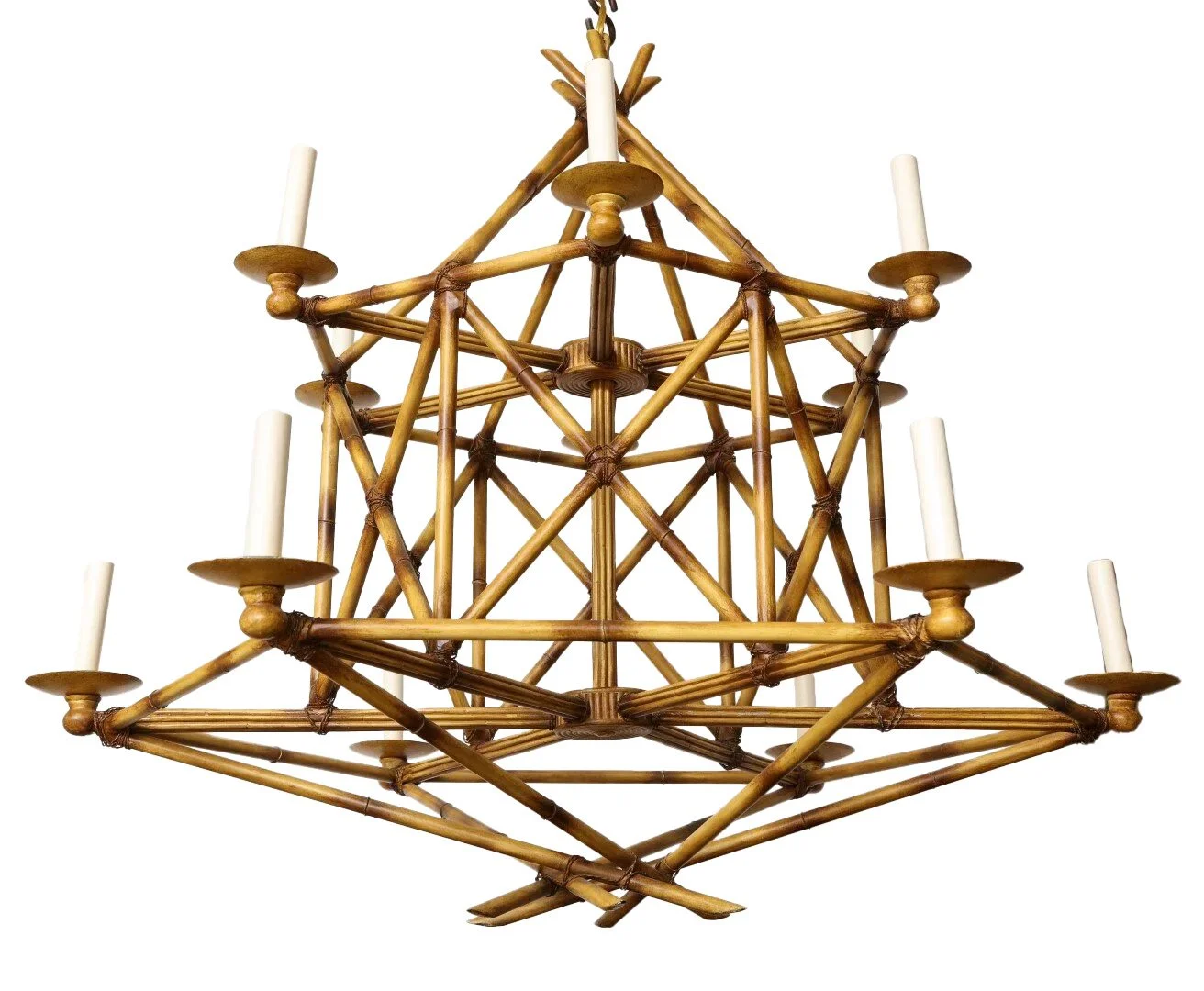 Twelve-Light-Bamboo-Brûlé-Chandelier-front.jpg
