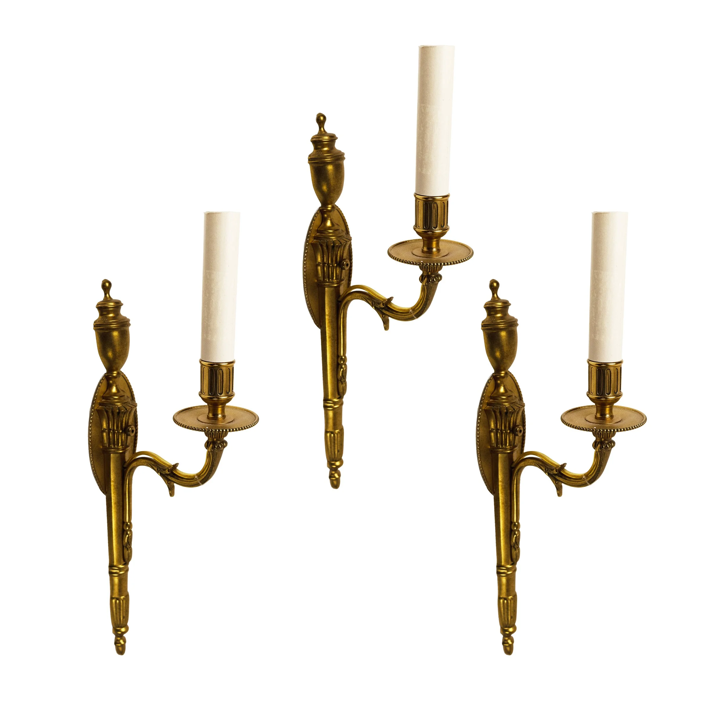 three gold straight sconces 3.jpg