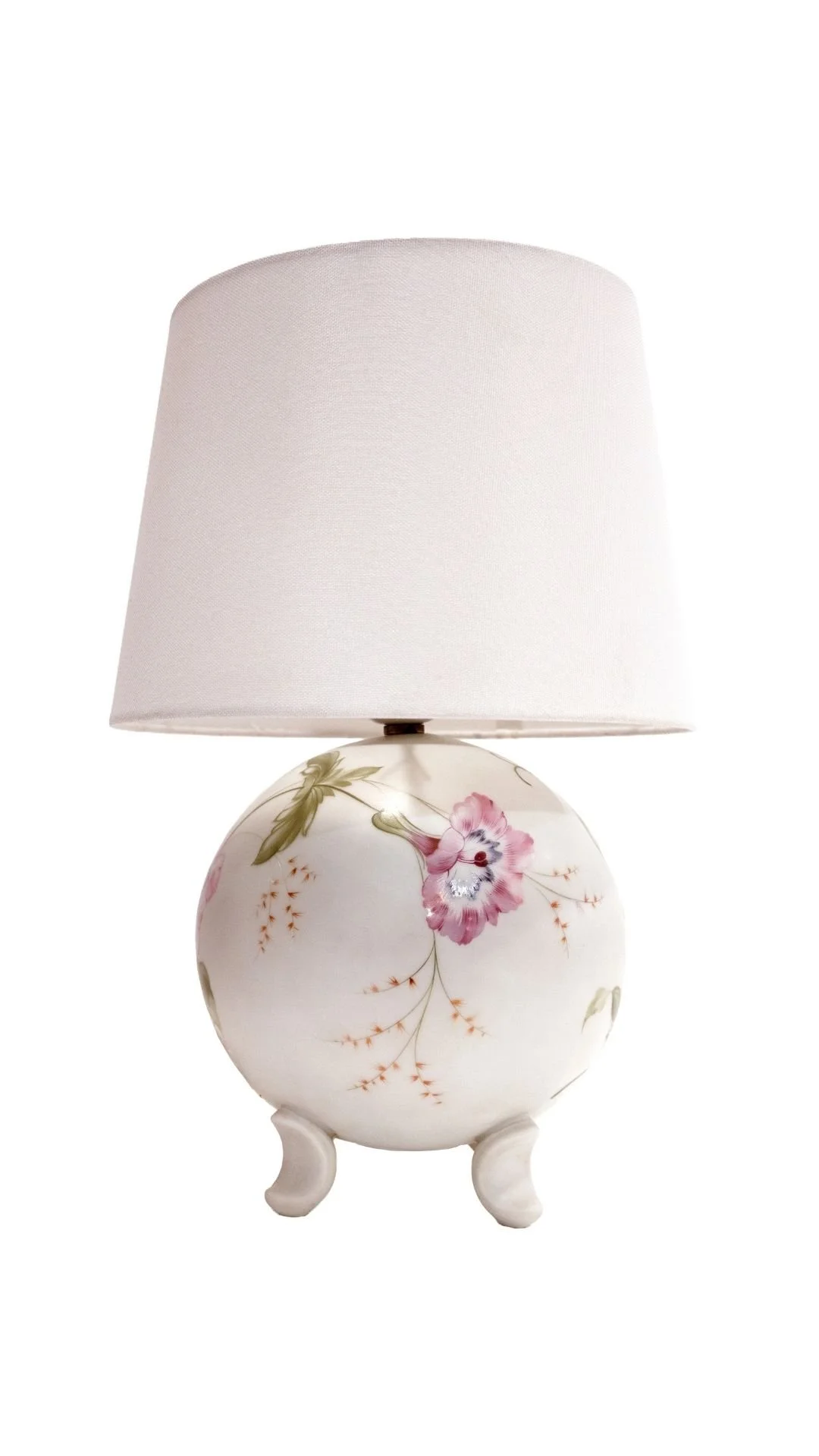 A Hand-Painted Porcelain Table Lamp by Rosenthal