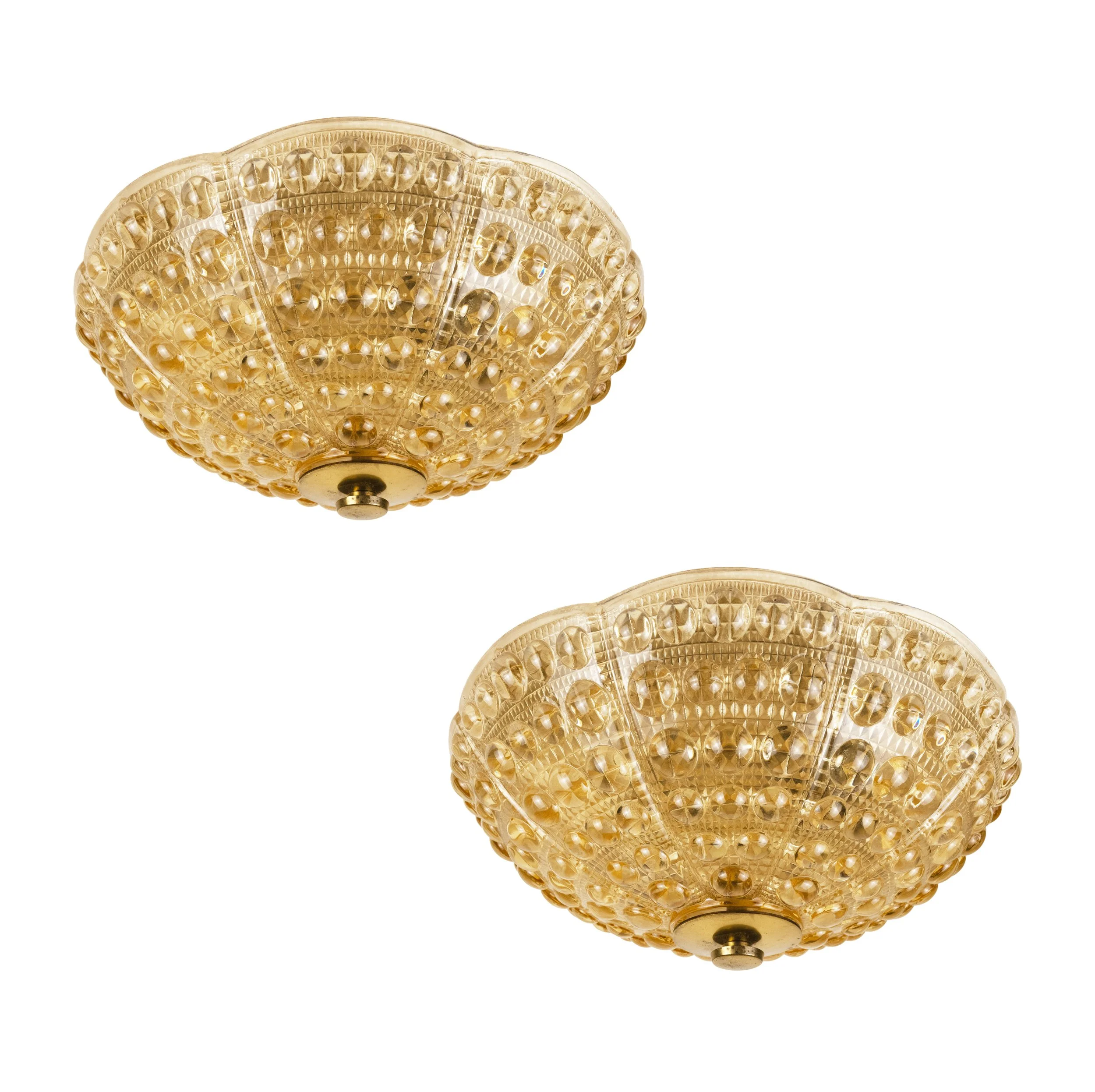 orange flush mount orrefors 1.jpg