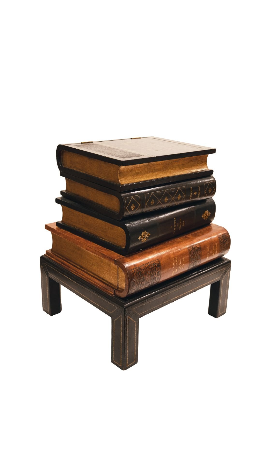 A 1960s Maitland Smith Book-Form Side Table