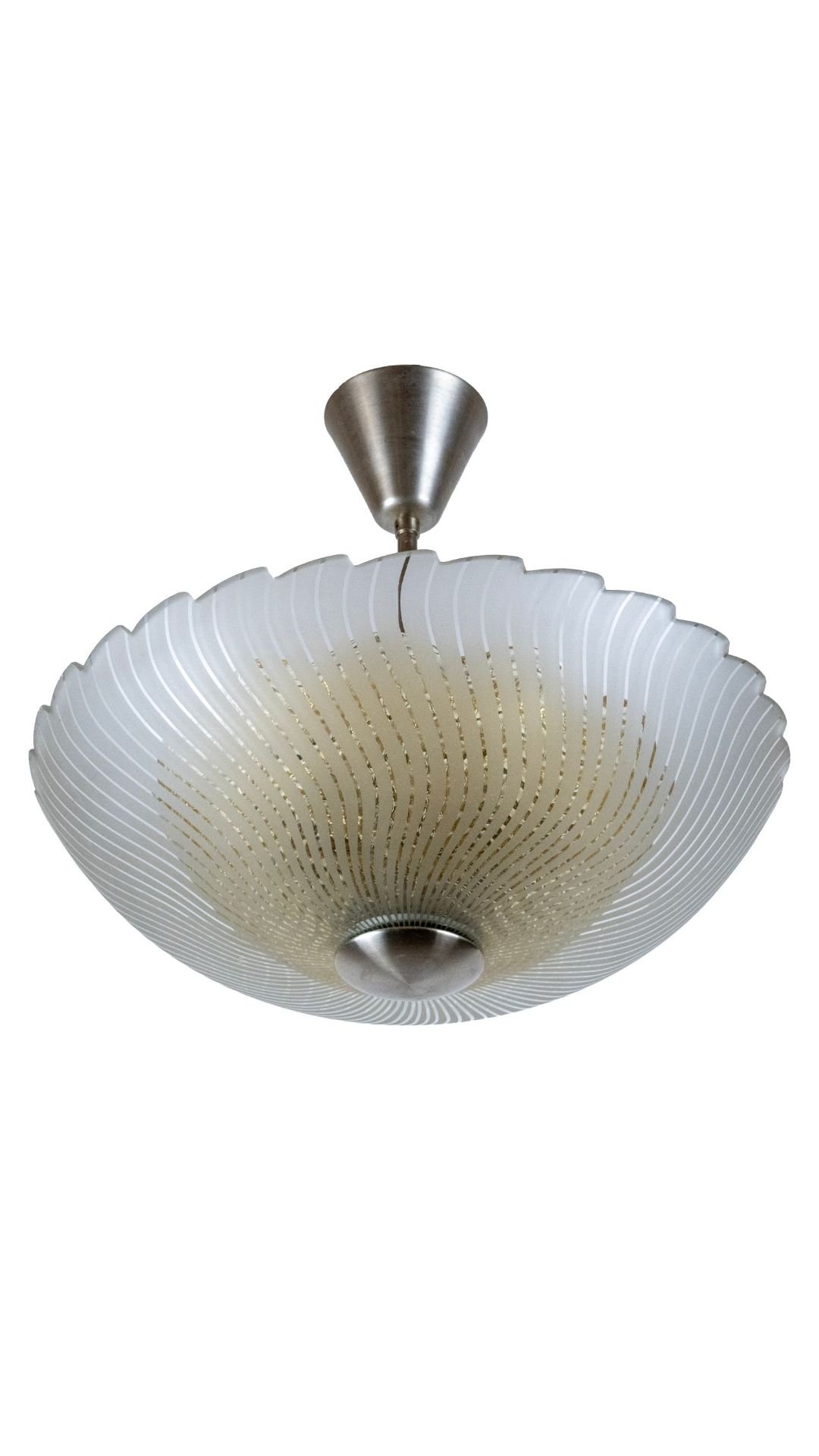 A Glass Pendant by Carl Fagerlund for Orrefors