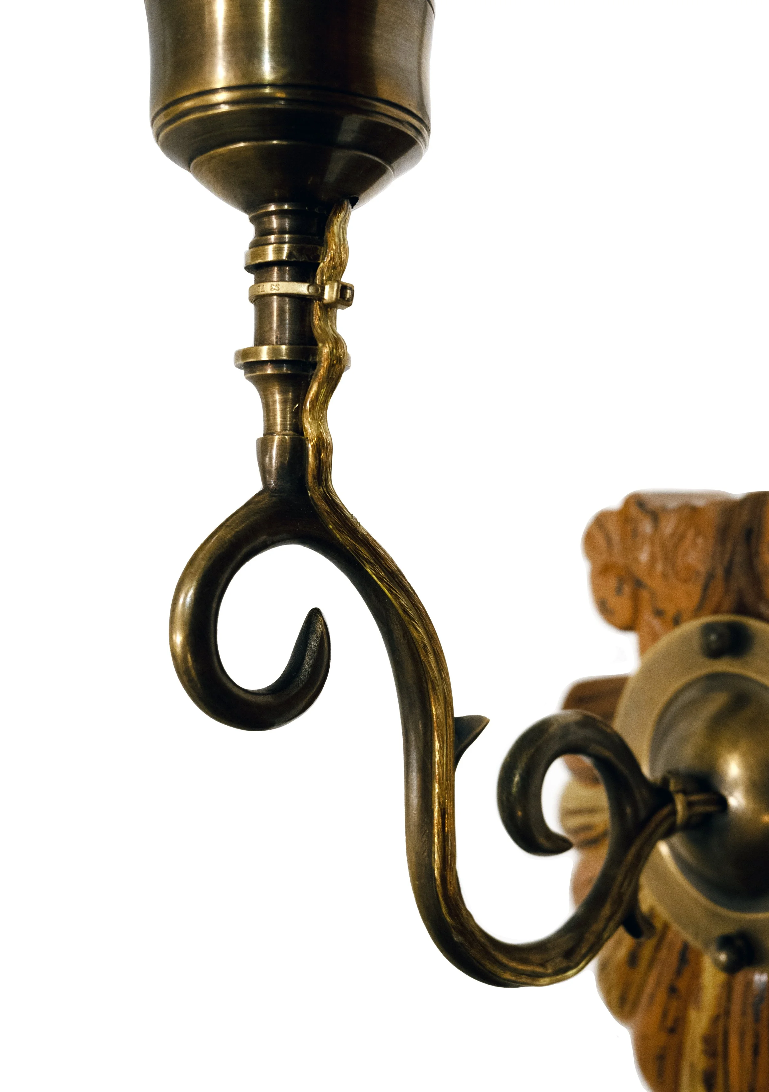 fanfare sconce pink shade 3.jpg