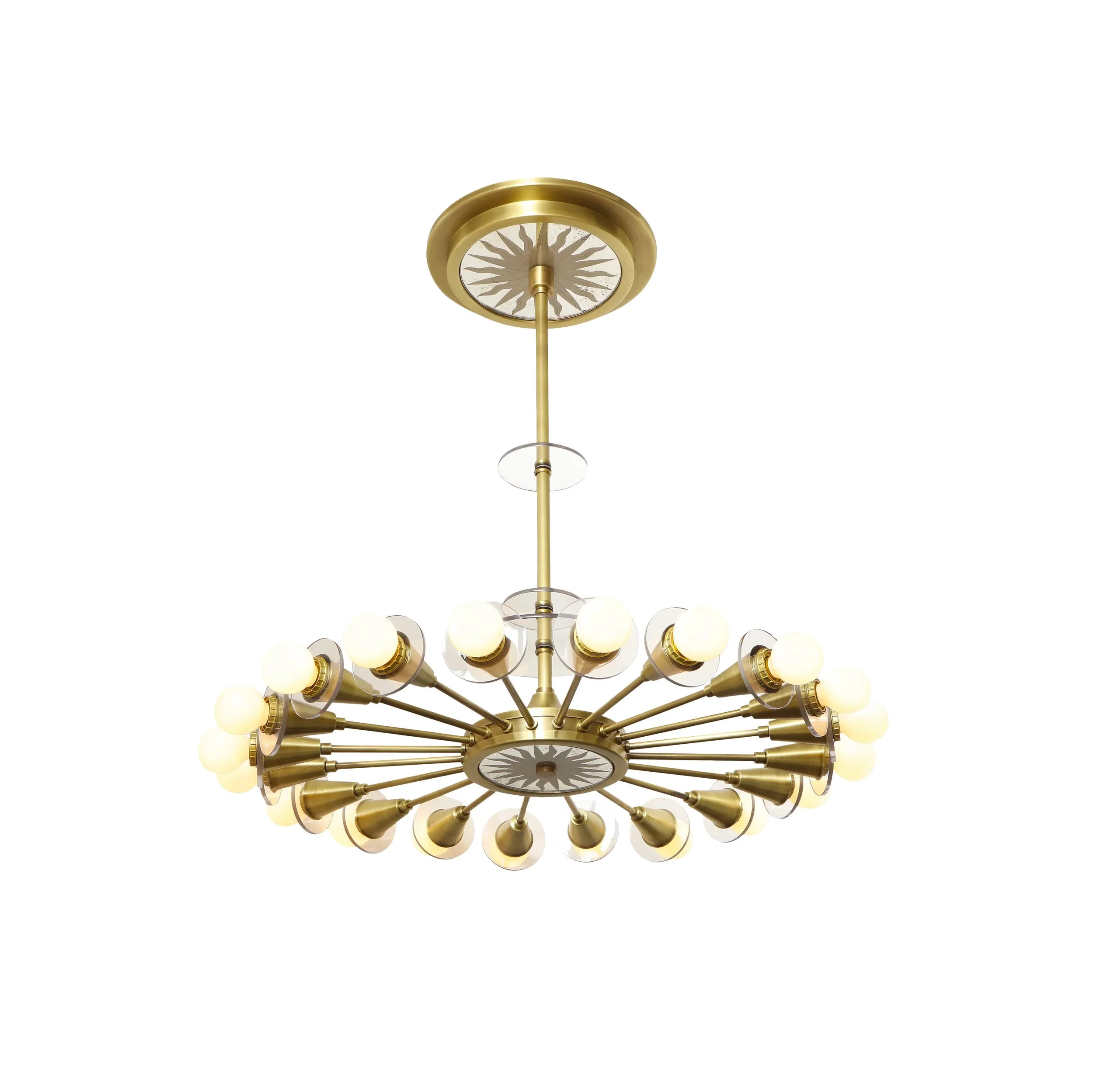 The Odom Fixture in Brass