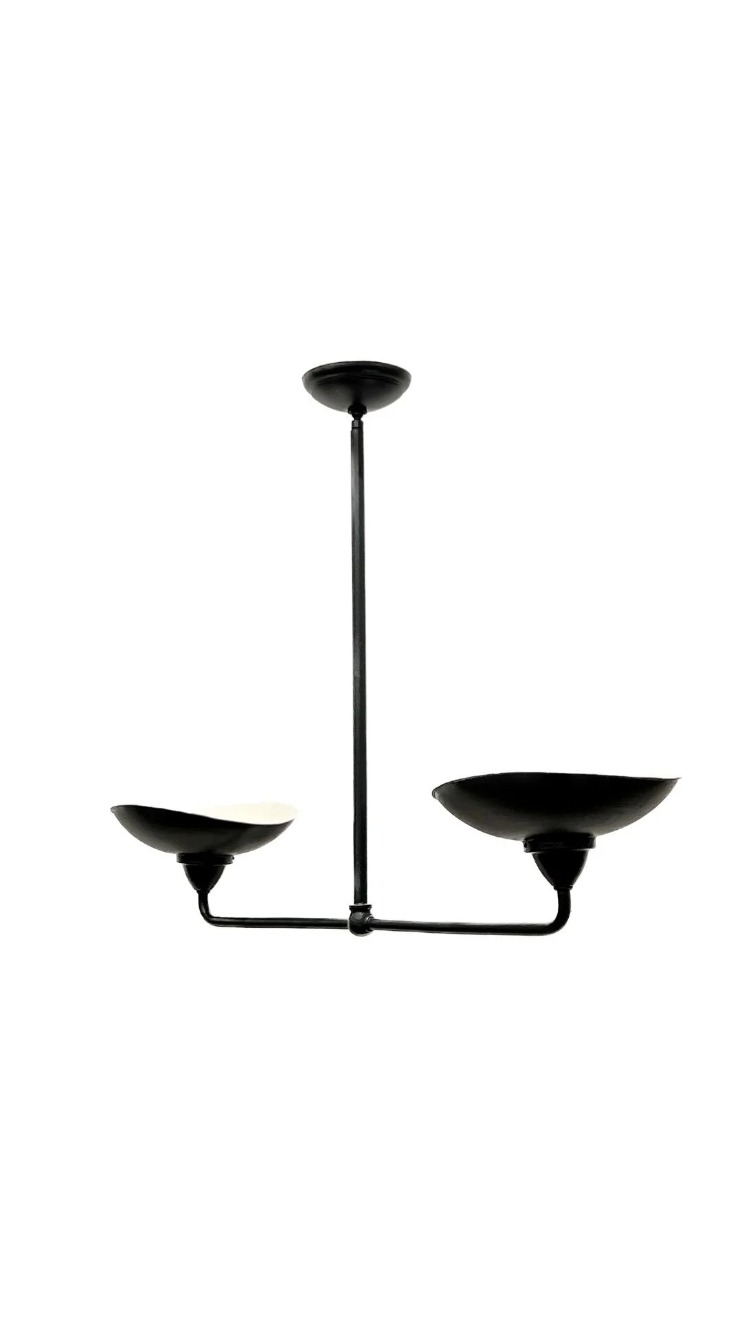 A Two-Light Industrial Lamp