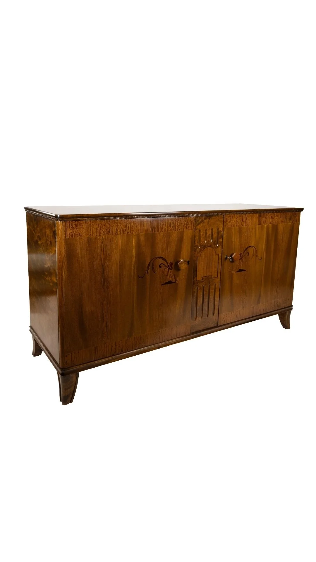 A 1930s Swedish Marquetry Cabinet