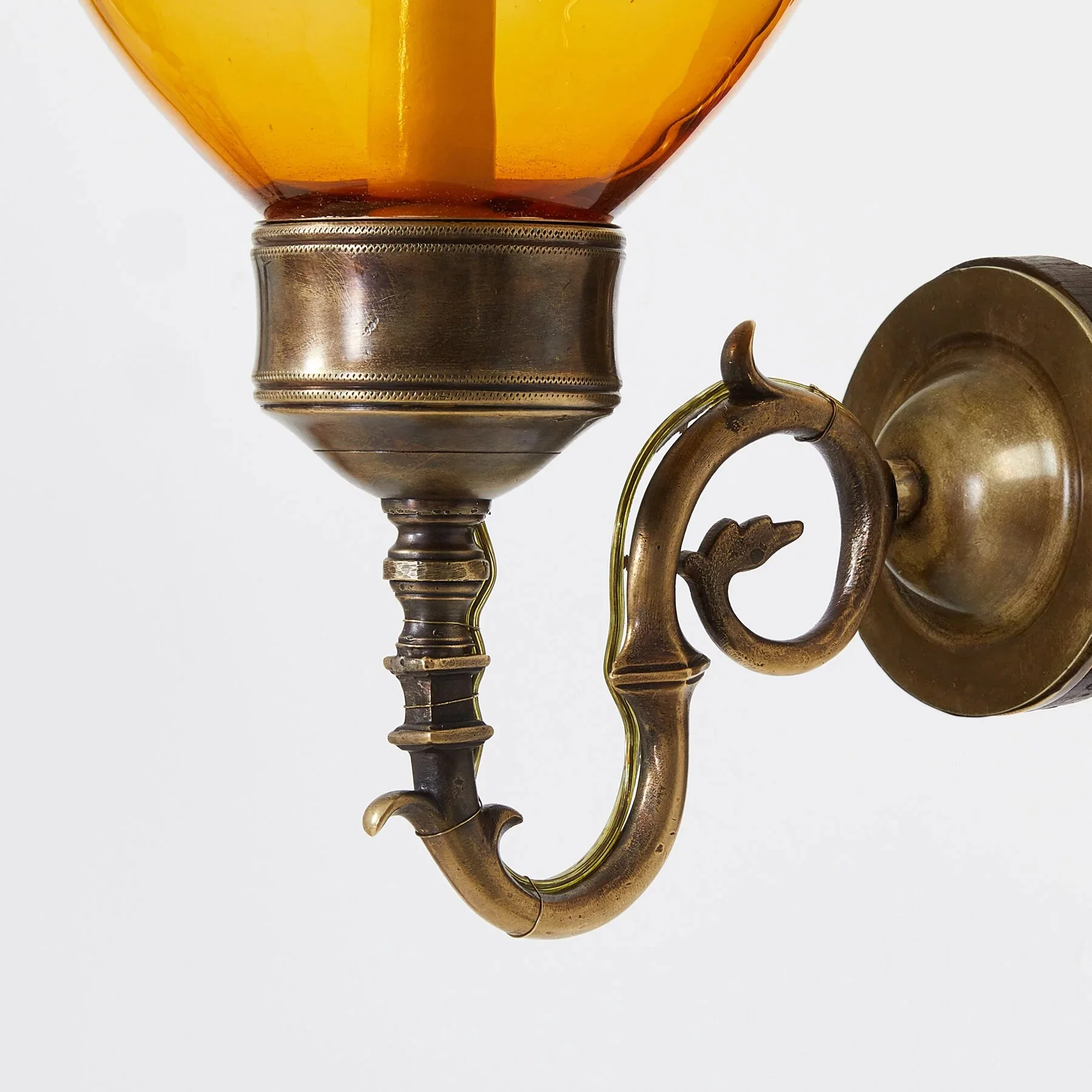 Spiral Sconce Orange Shades No Beading 4.jpg