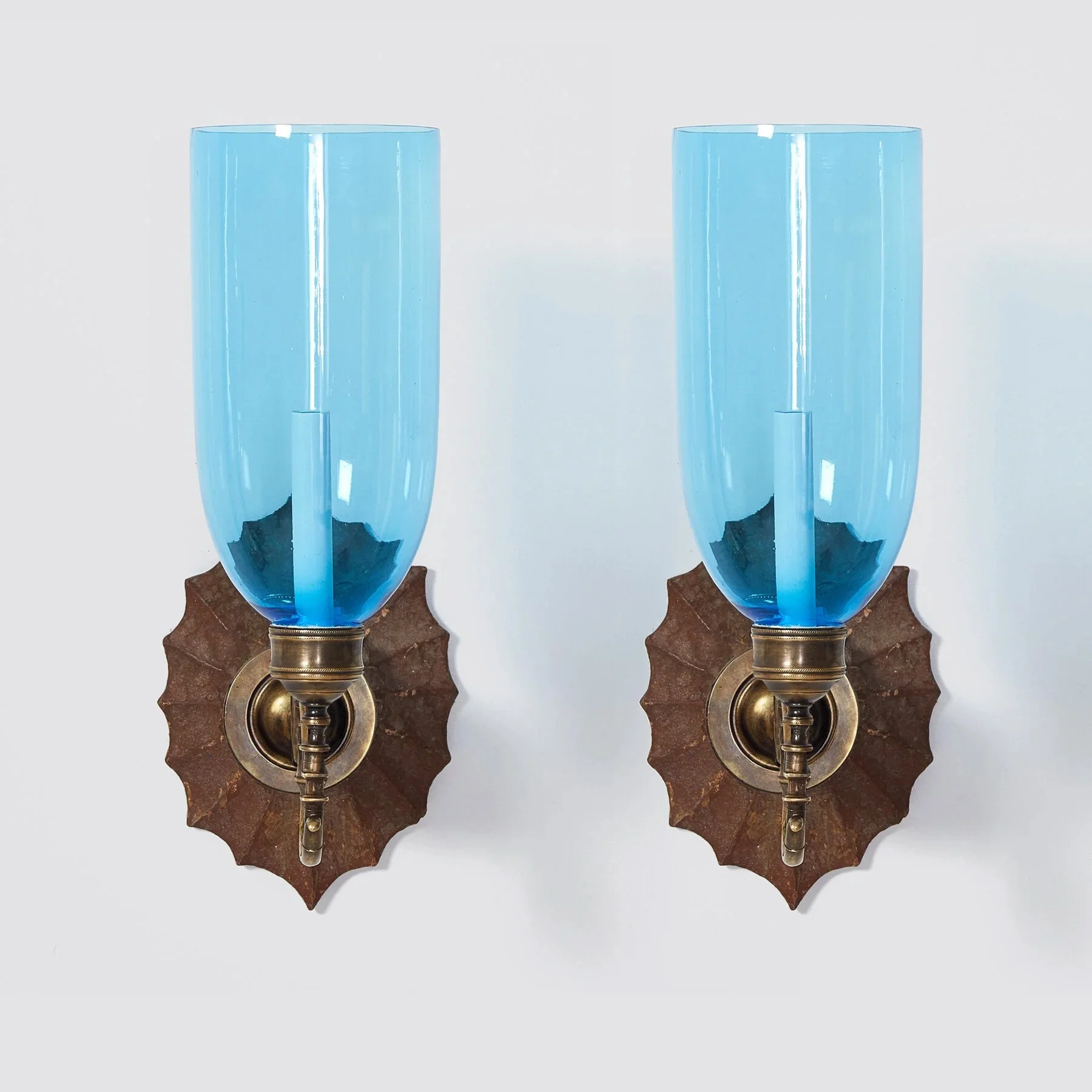 Directoire Sconce Blue Shade No Beading 1.jpg