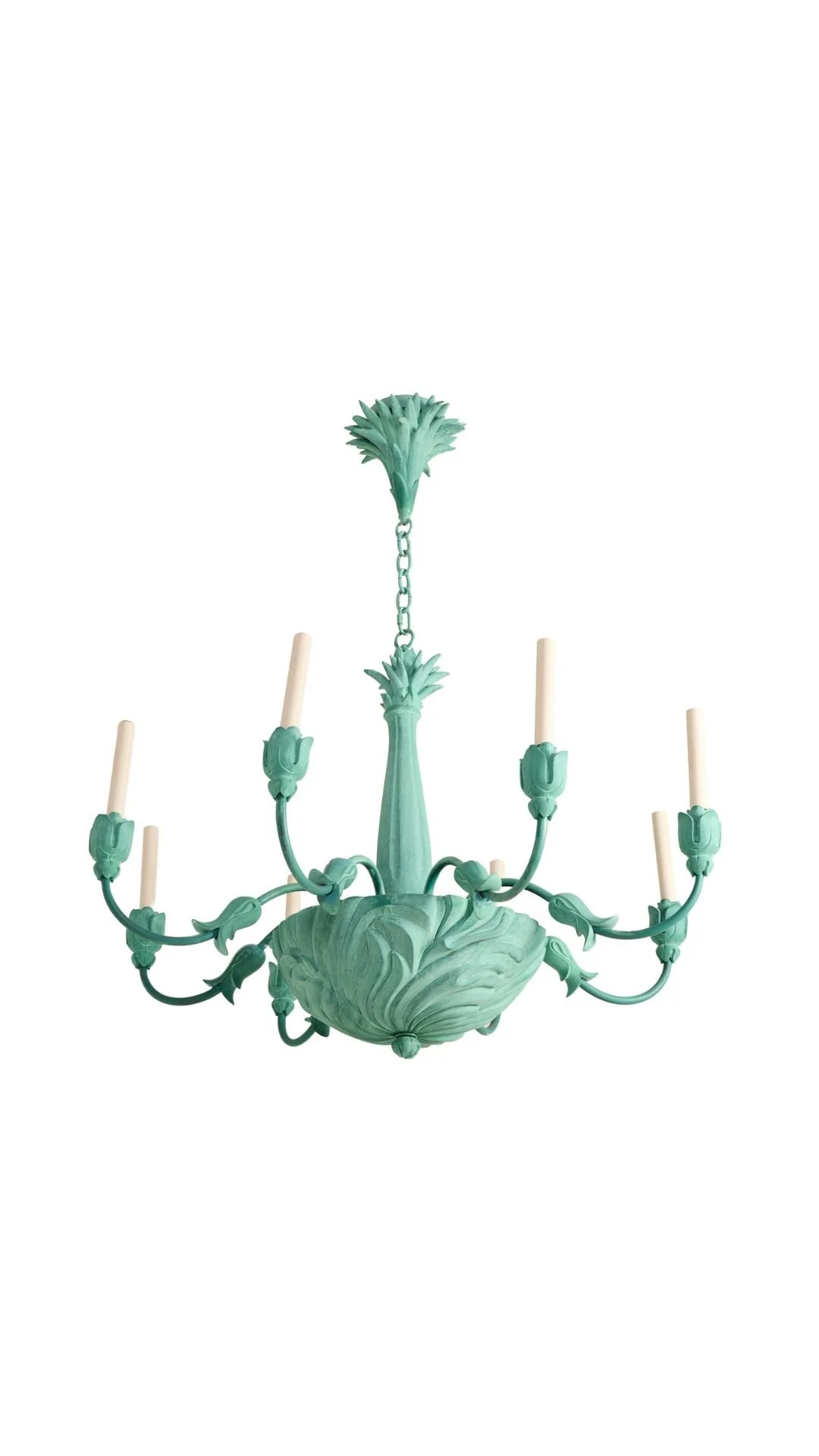 Verdigris Tenerife Chandelier