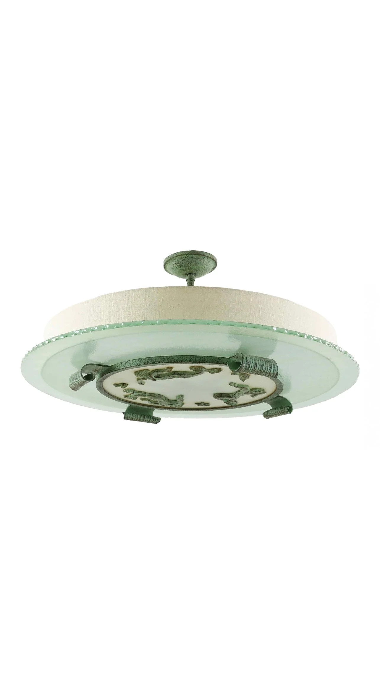 A Swedish Modern Ceiling Lamp, Model 1252, Bjerkås Armatur