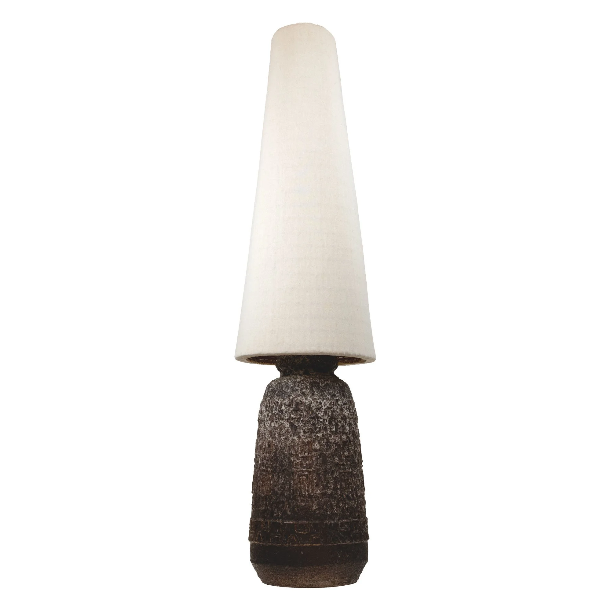 An Oversized Ceramic Vase Floor Lamp