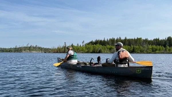 Trip #10: Paddle & Hike to Sioux-Hustler East Side with Lucas and Sara