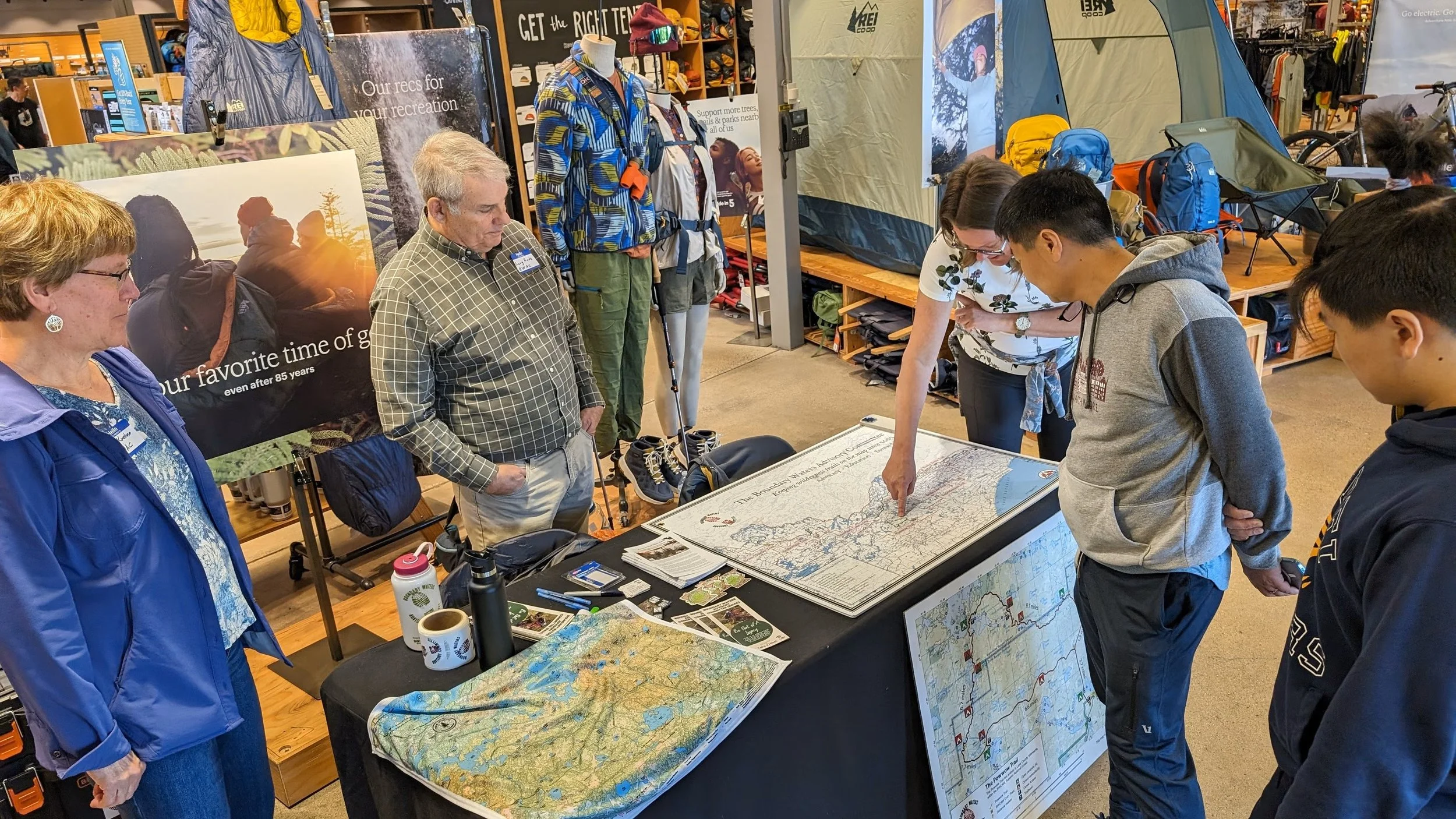 REI Roseville Tabling