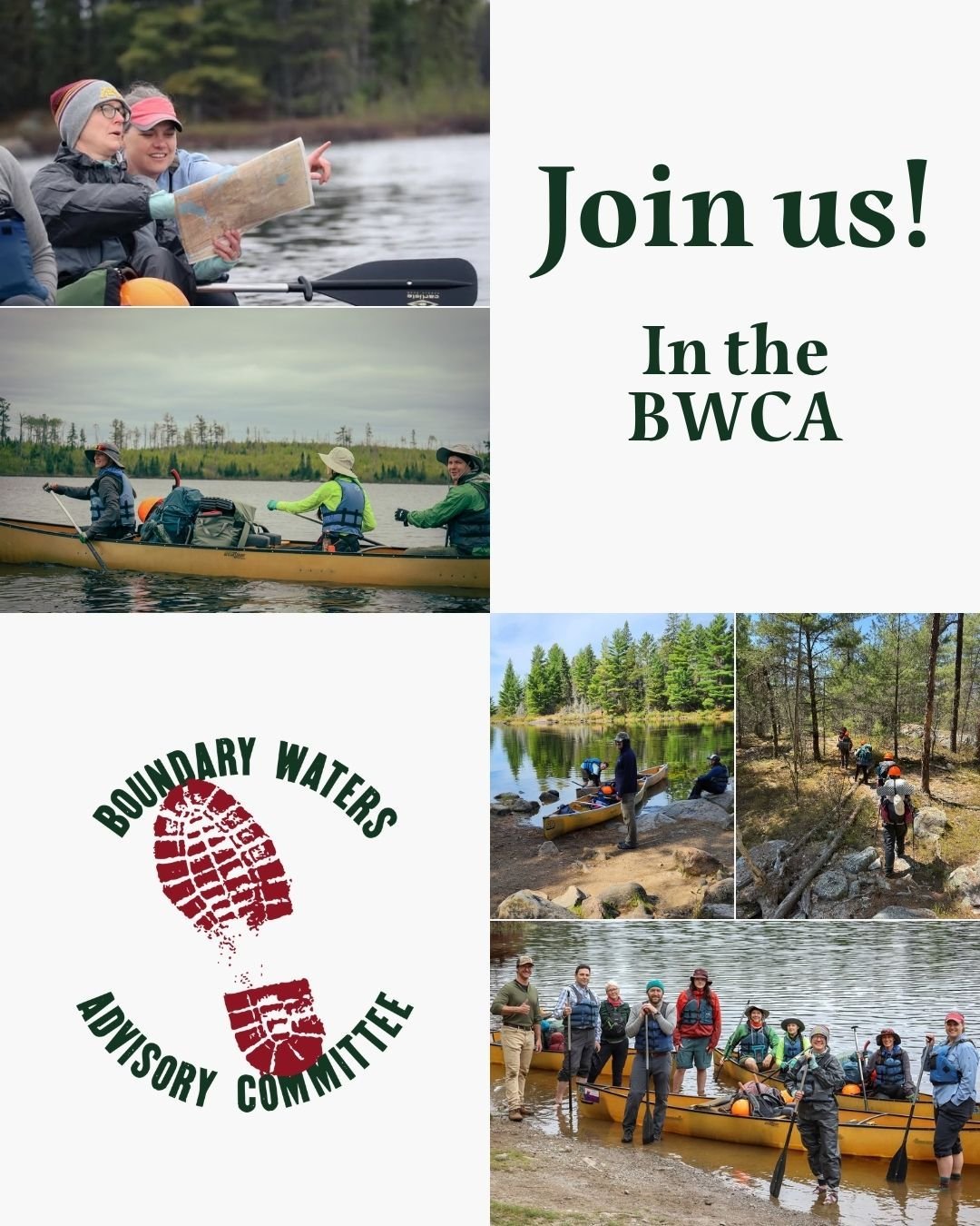 BWAC has 3 canoe/hike trips with open spots &mdash;and we&rsquo;re looking for volunteers ready to jump in and experience something pretty incredible.

This isn&rsquo;t just volunteering&hellip;
✨ It&rsquo;s like a free guided trip into the Boundary 