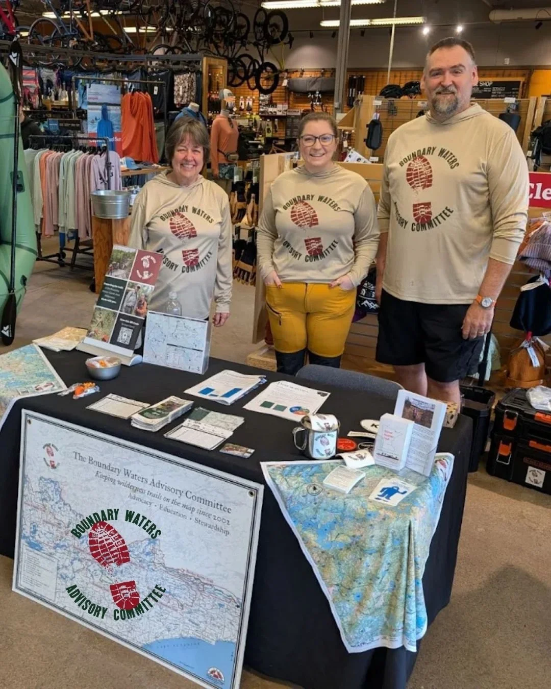 A big thank you to everyone who stopped by and connected with us at REI Bloomington on Sunday&mdash;and thank you to REI for hosting us! Our volunteers had a great time meeting fellow wilderness enthusiasts. Ready to take the leap? Join us on the tra