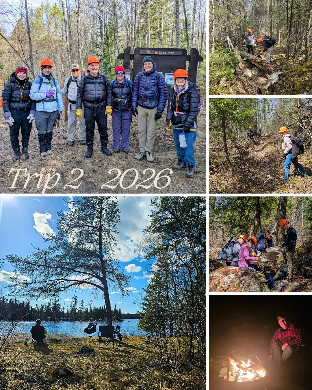 Our 2nd BWAC crew of the season returned from a productive weekend on the Sioux Hustler Trail. Calling themselves "The Geezers plus 2," this squad of seven volunteers proved that dedication and hard work go a long way in preserving our wild