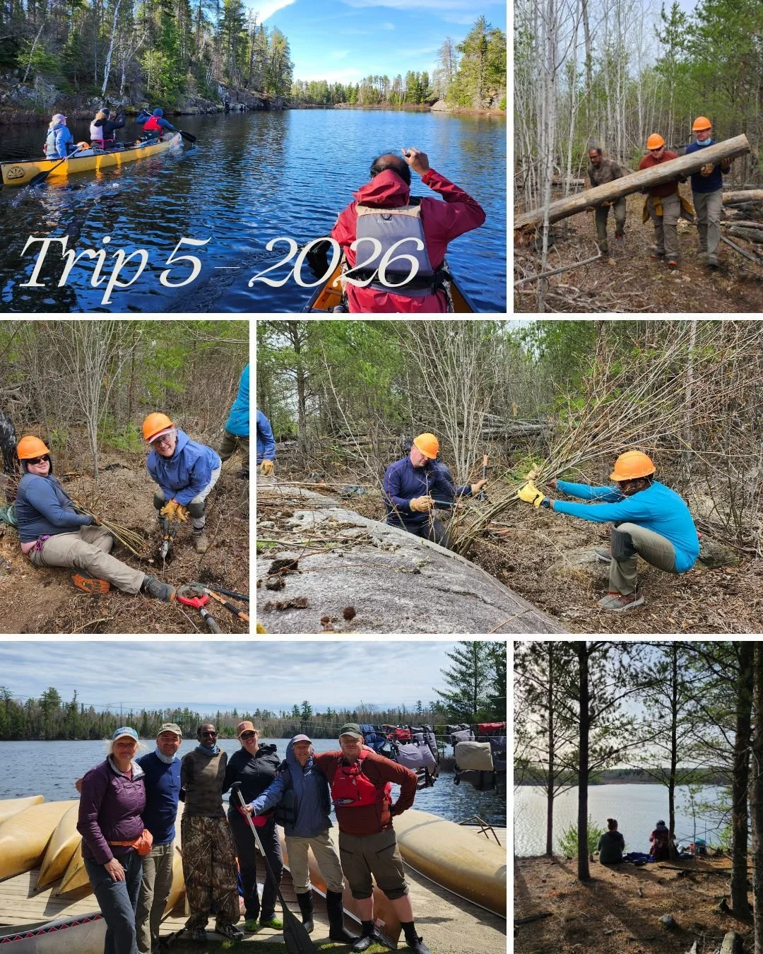 Our incredible 6-person volunteer crew just wrapped up Trip #5 (May 13&ndash;17, 2026), clocking in a massive 644 total volunteer service hours to help restore the Powwow Trail!

Here is how the adventure went down:

The Battle of Lake Three: "T