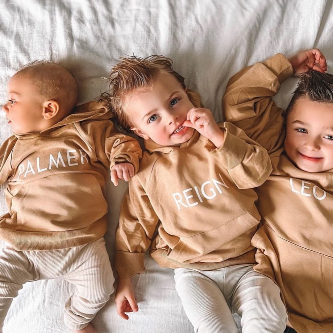 Time flies, but memories last forever.✨ Hold onto the moments that matter with a custom hoodie from BECK+PALM &mdash; made just for them, and made to last.